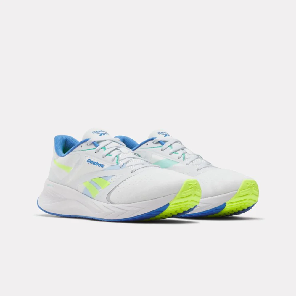 Reebok Footwear Men Energen Tech Plus 2 Running Shoes MOON/KINETIC BLUE/DIGITAL LIME - Image 2