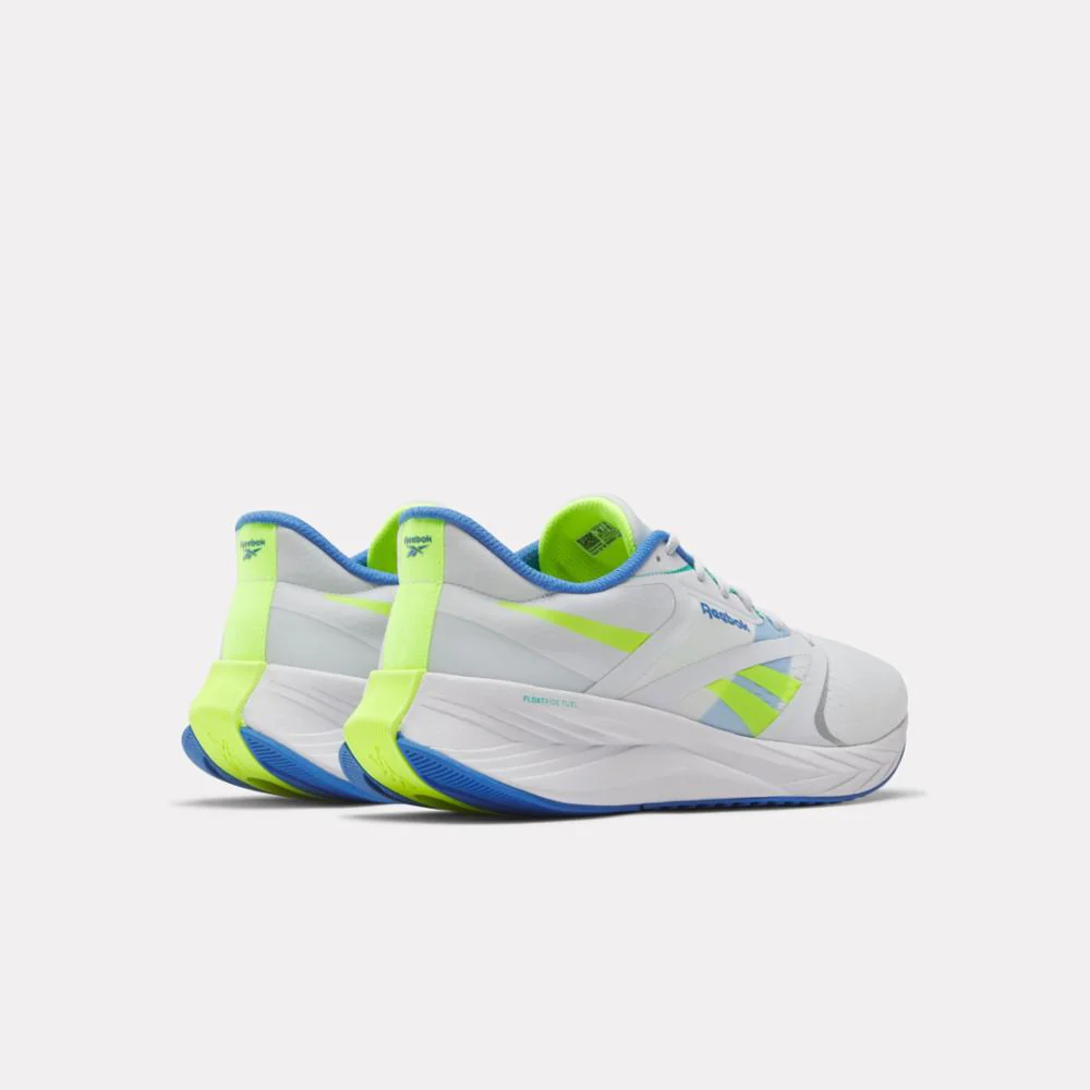 Reebok Footwear Men Energen Tech Plus 2 Running Shoes MOON/KINETIC BLUE/DIGITAL LIME - Image 3