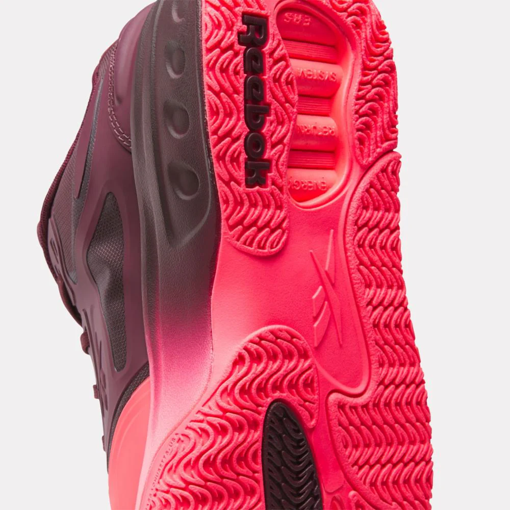Reebok Footwear Men Engine A Basketball Shoes BLACK CHERRY/PINKBLAST/BLACK C - Image 8