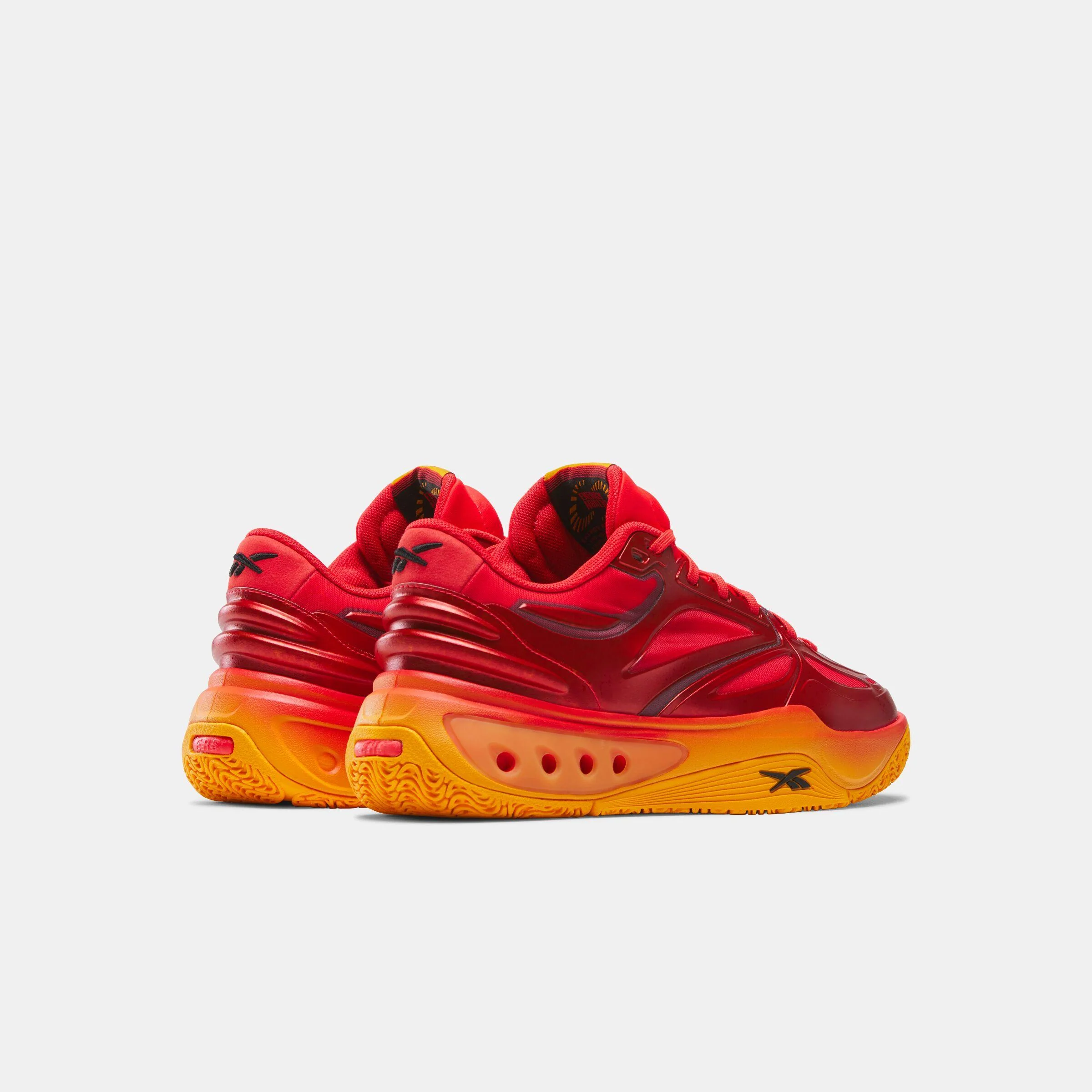 Reebok Footwear Men Engine A Basketball Shoes ENERGY RED/ELECTRIC AMBER/BLAC - Image 5