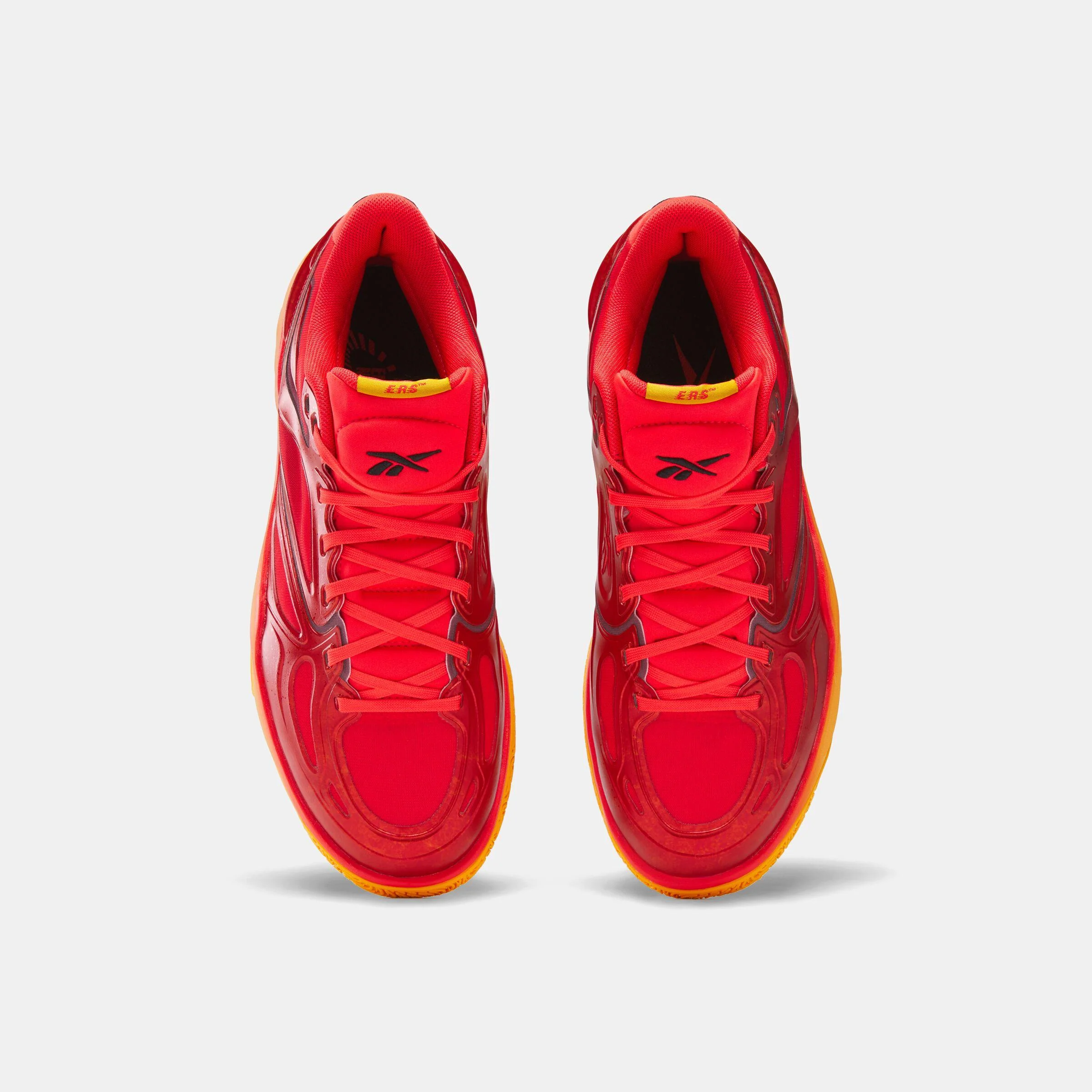 Reebok Footwear Men Engine A Basketball Shoes ENERGY RED/ELECTRIC AMBER/BLAC - Image 7