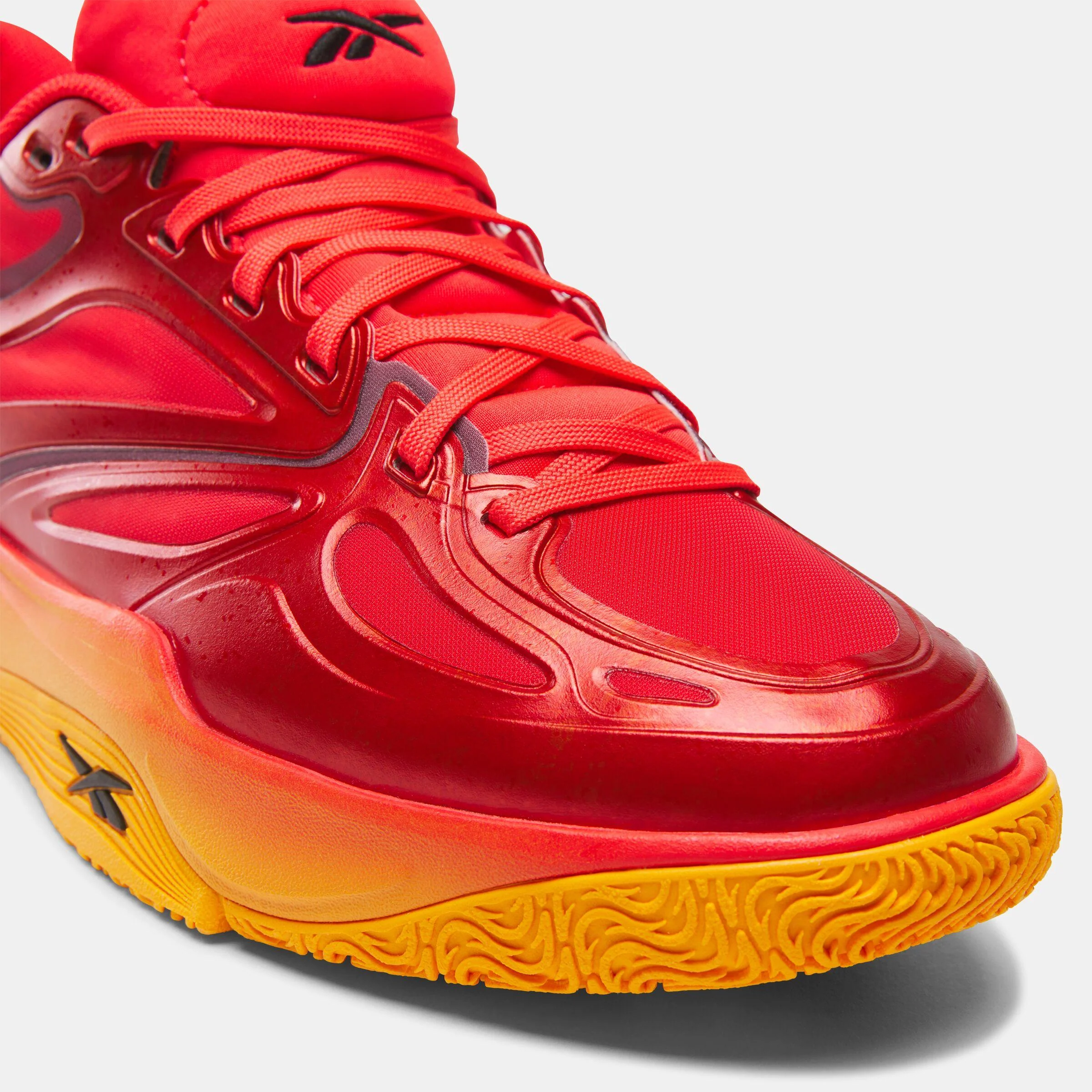 Reebok Footwear Men Engine A Basketball Shoes ENERGY RED/ELECTRIC AMBER/BLAC - Image 8