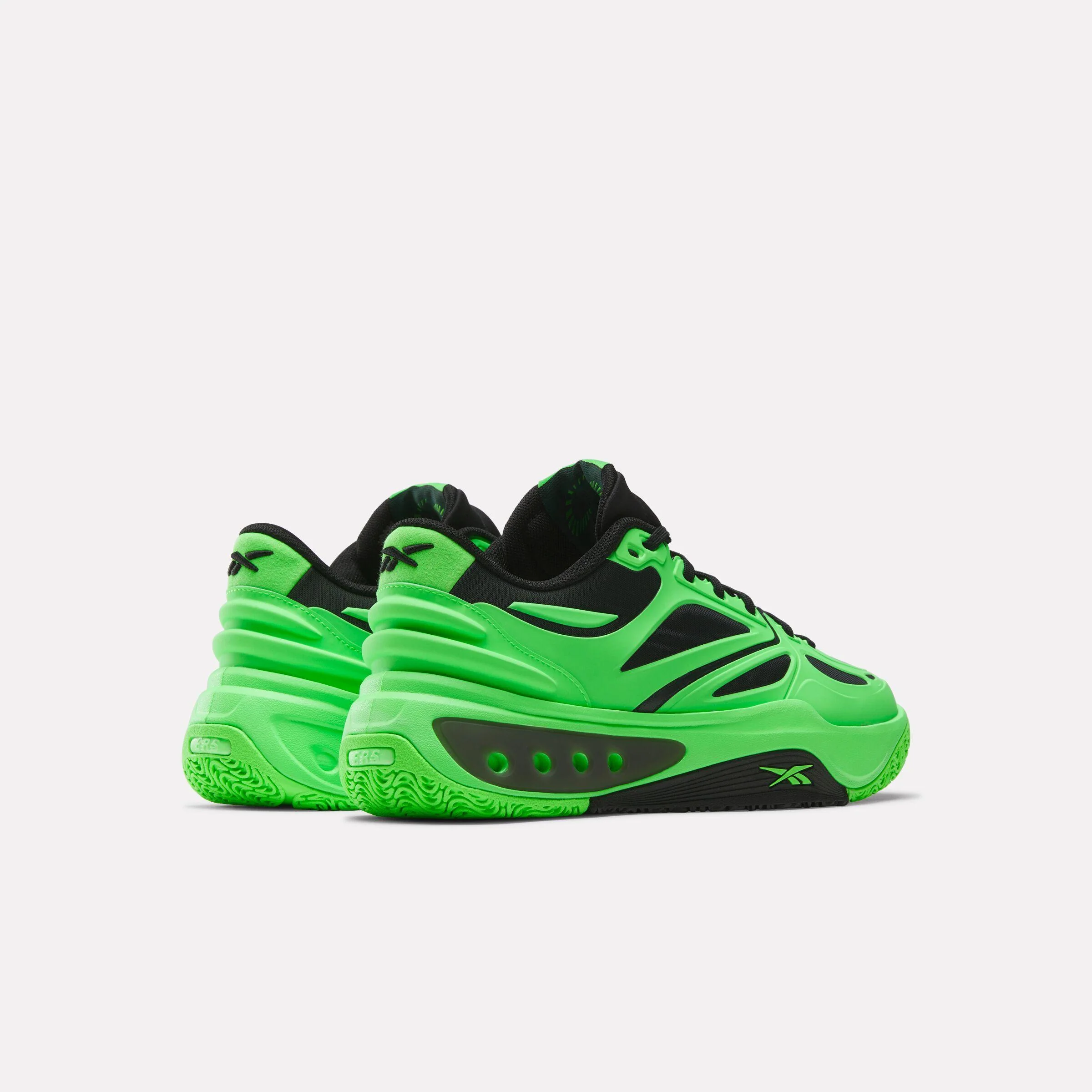 Reebok Footwear Men Engine A Basketball Shoes SOLAR LIME/SOLAR LIME/BLACK - Image 4