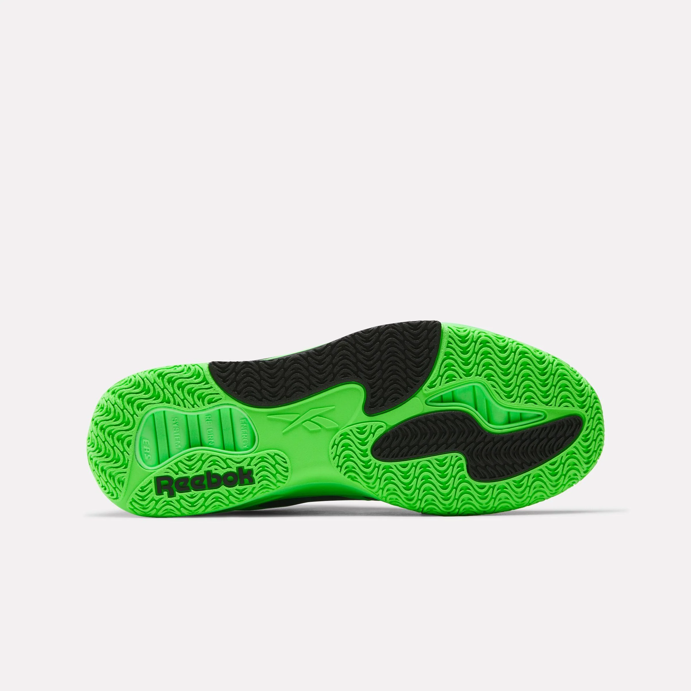 Reebok Footwear Men Engine A Basketball Shoes SOLAR LIME/SOLAR LIME/BLACK - Image 5