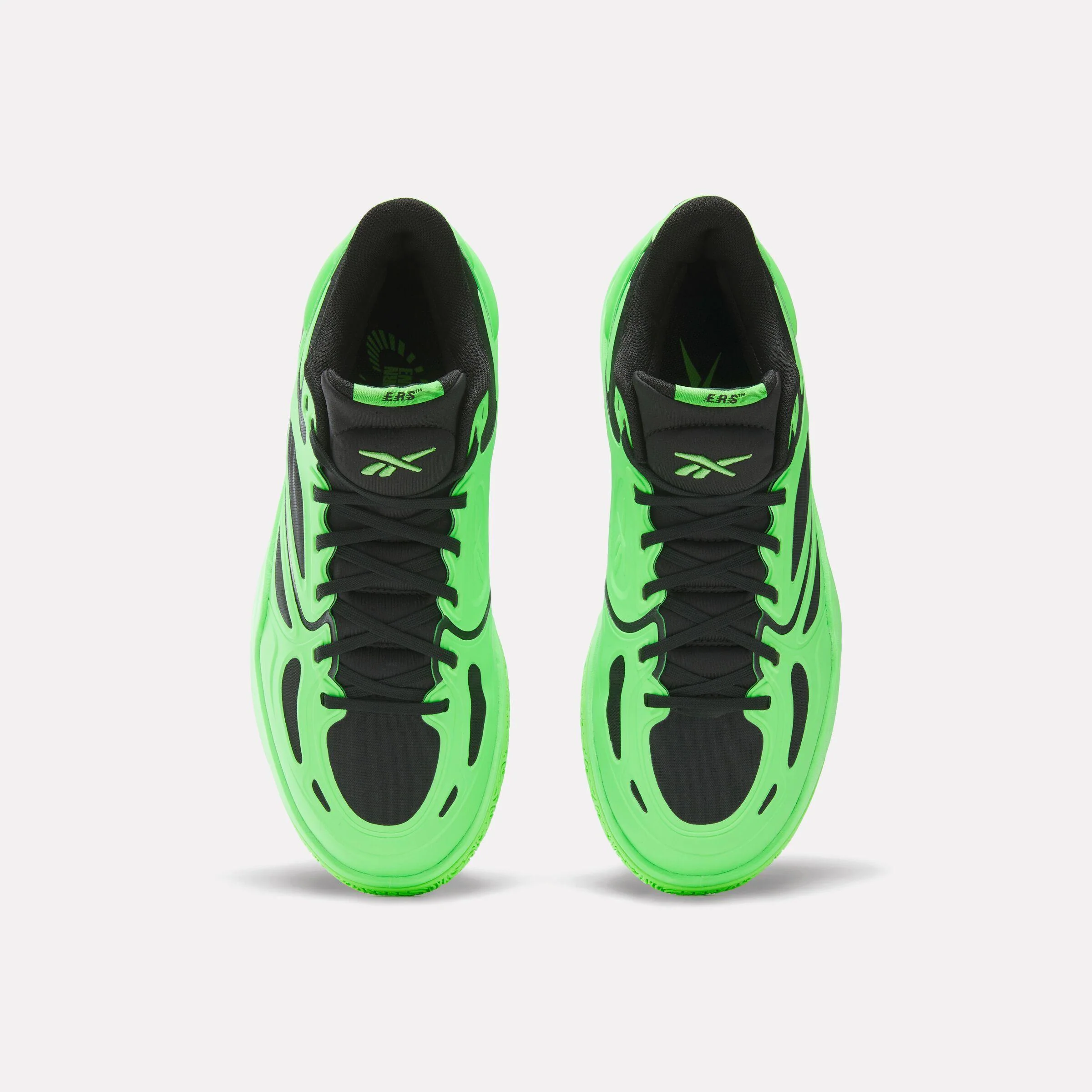 Reebok Footwear Men Engine A Basketball Shoes SOLAR LIME/SOLAR LIME/BLACK - Image 6