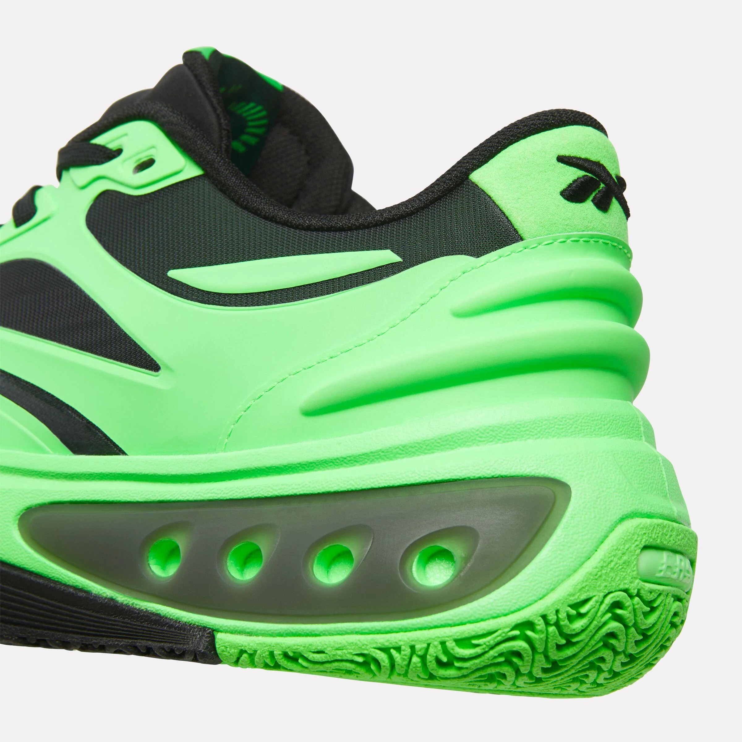 Reebok Footwear Men Engine A Basketball Shoes SOLAR LIME/SOLAR LIME/BLACK - Image 8