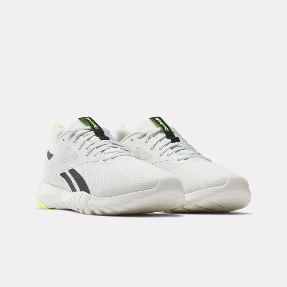 Reebok Footwear Men Flexagon Force 4 Training Shoes BARELY GREY/DIGITAL LIME/BLACK - Image 2