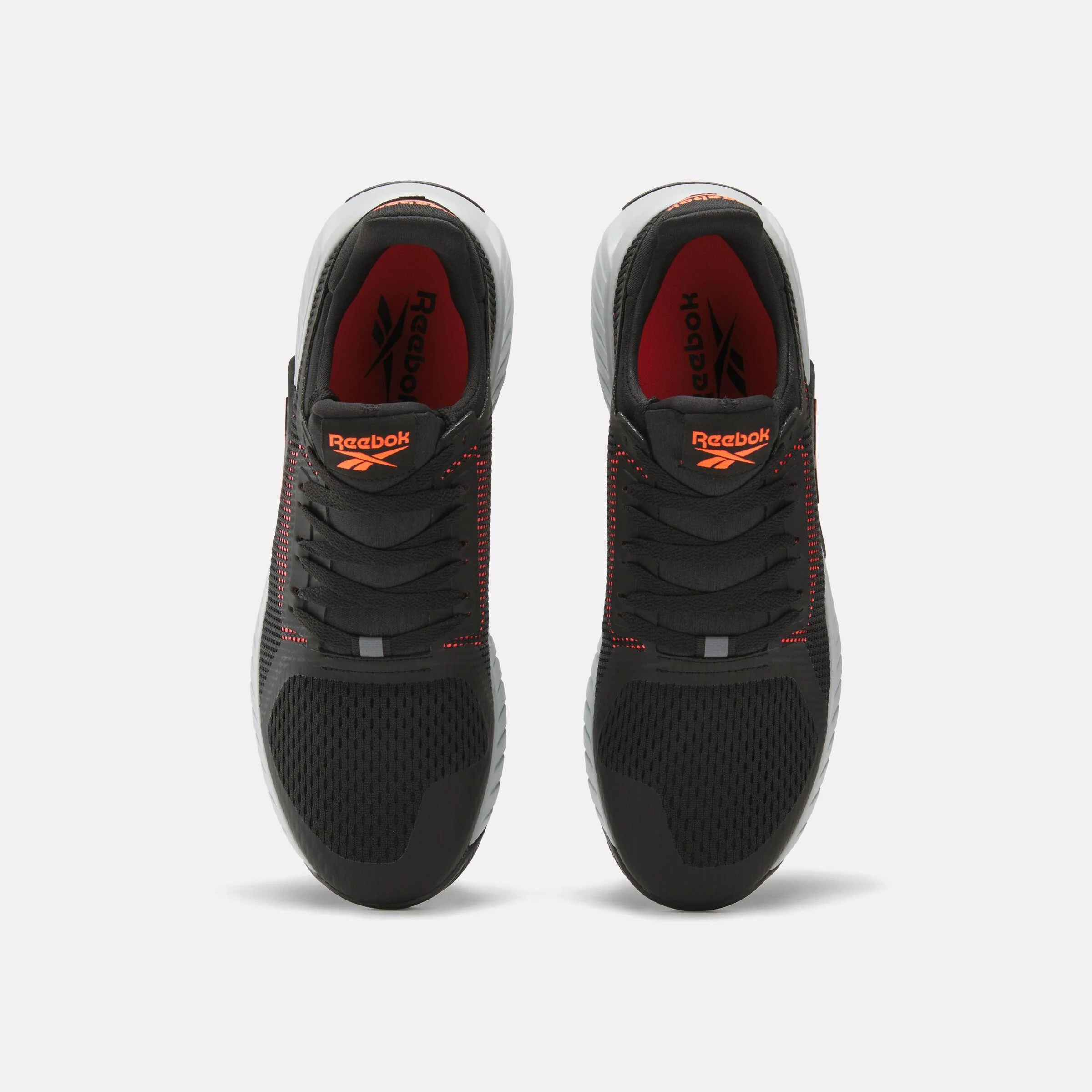 Reebok Footwear Men Flip Charge Training Shoes BLK/ORANGE FLARE/GRY 1 - Image 5