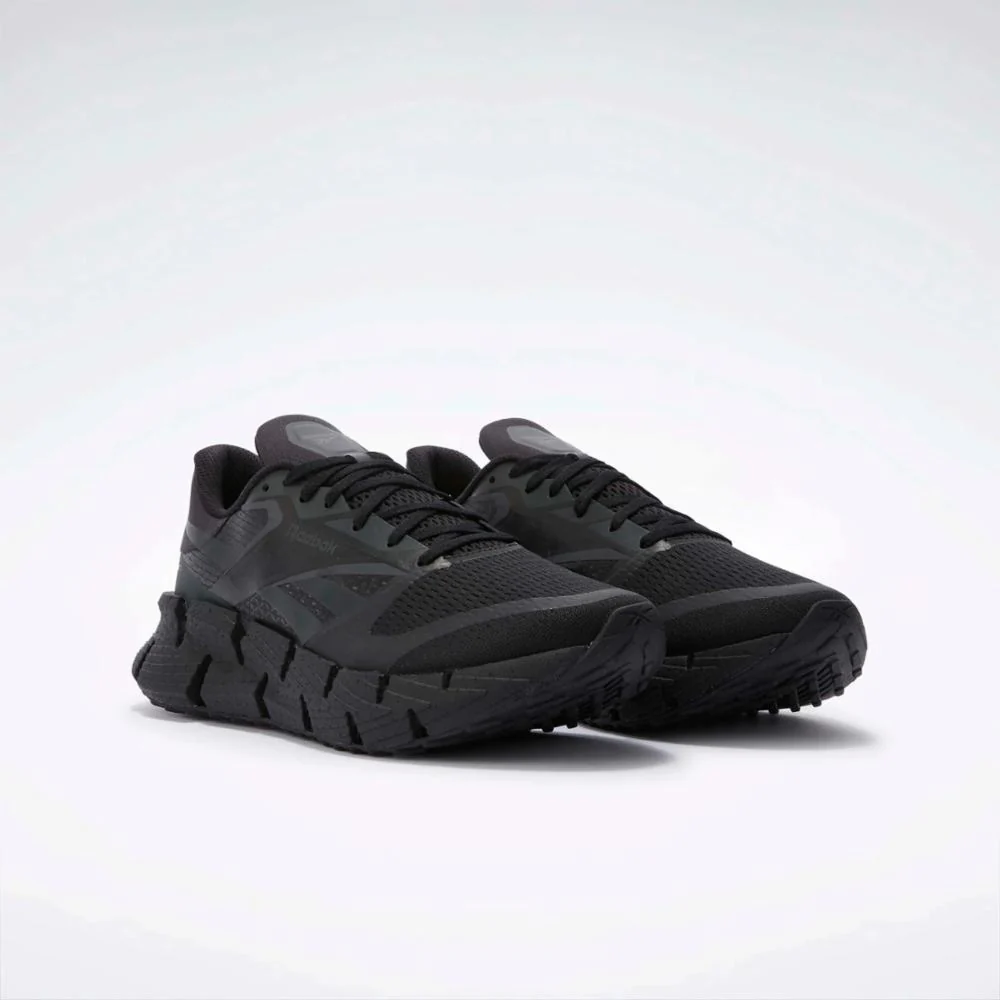 Reebok Footwear Men FloatZig 1 Shoes BLACK/BLACK/BLACK - Image 2