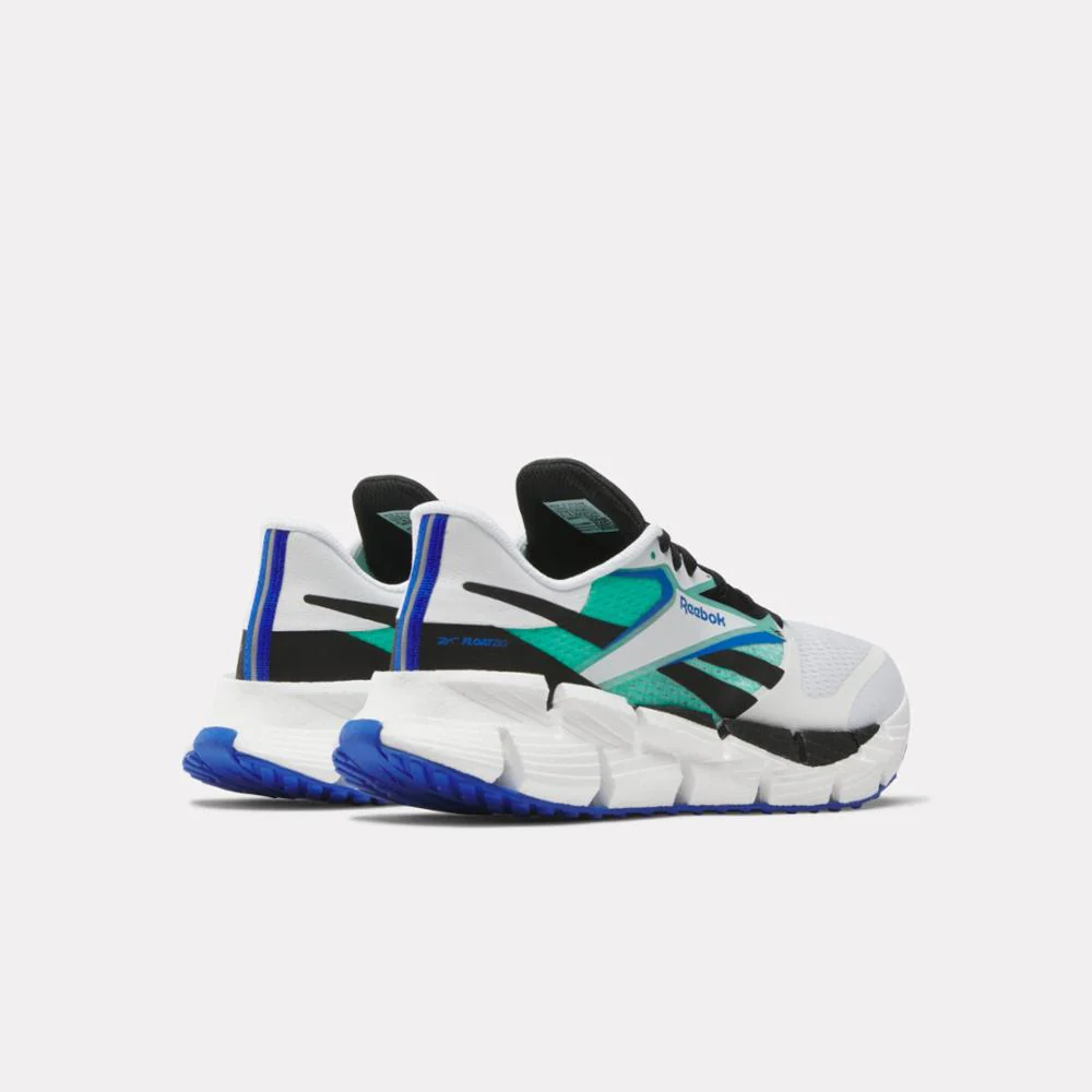 Reebok Footwear Men Floatzig 1 Shoes FTWWHT/BLACK/CYBMIN - Image 3