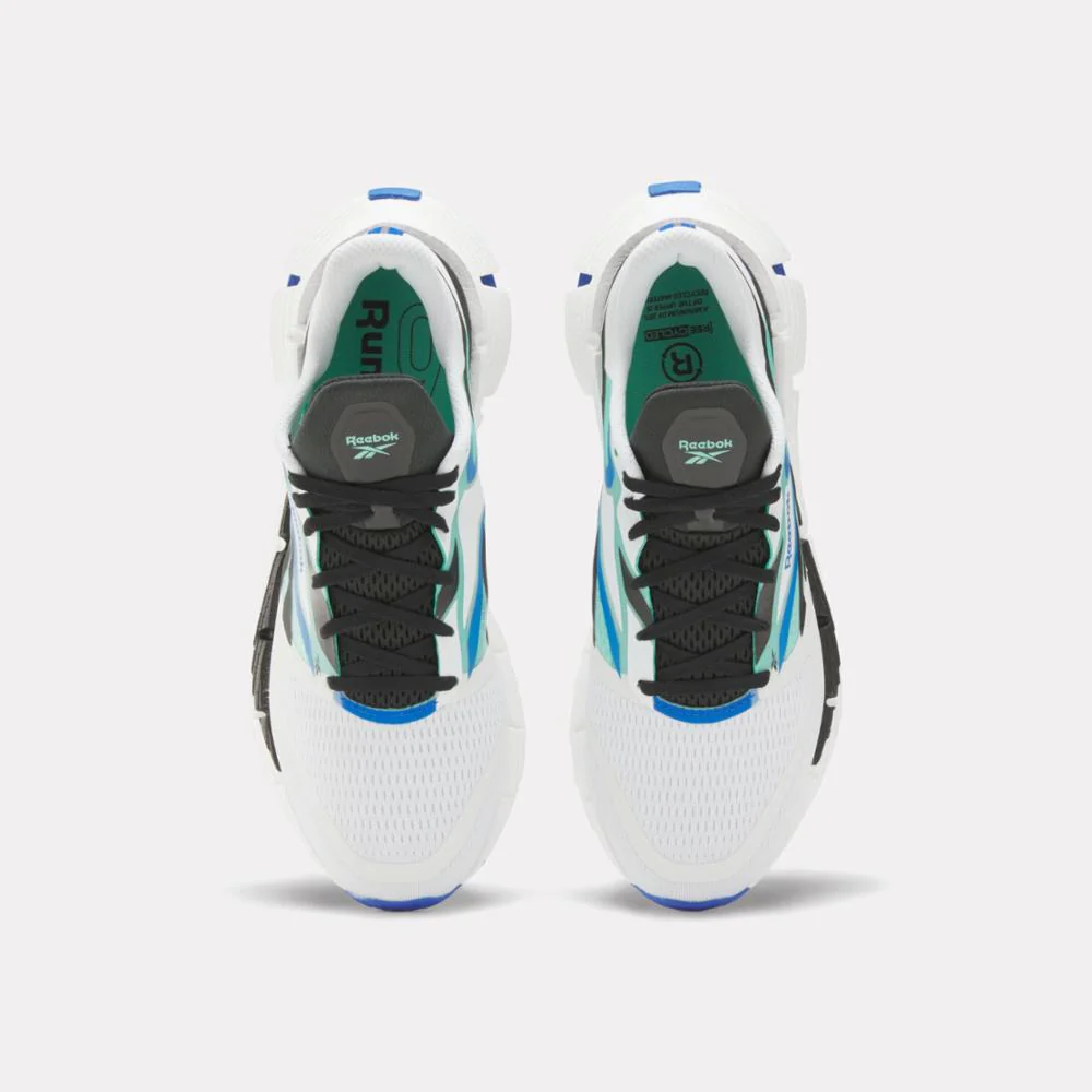Reebok Footwear Men Floatzig 1 Shoes FTWWHT/BLACK/CYBMIN - Image 5