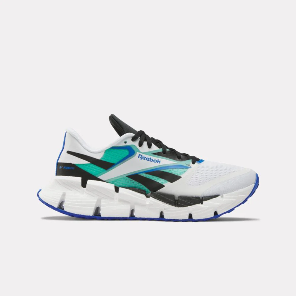 Reebok Footwear Men Floatzig 1 Shoes FTWWHT/BLACK/CYBMIN - Image 7