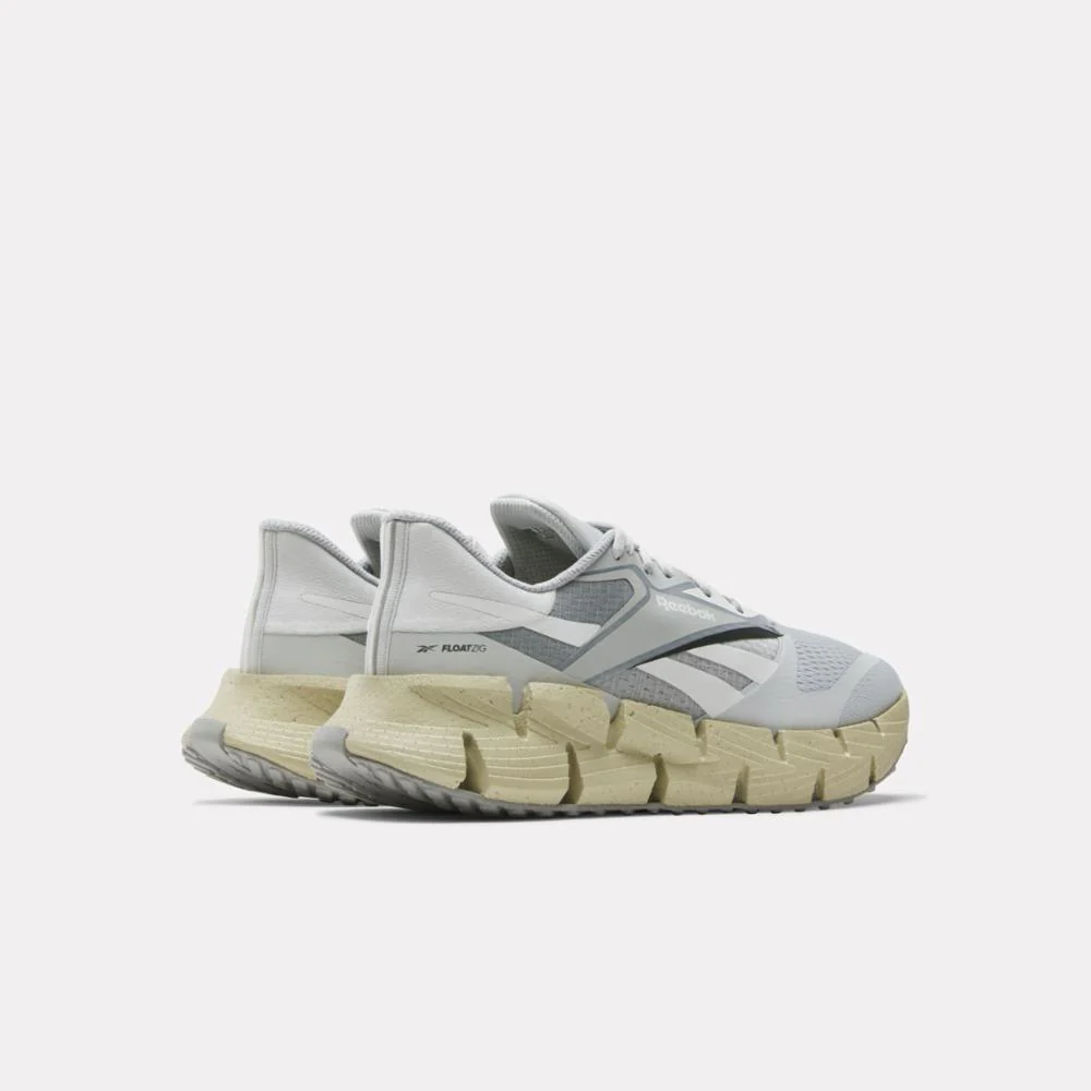 Reebok Footwear Men FloatZig 1 Shoes GREY1/GREY2/CLASSIC BEIGE - Image 3