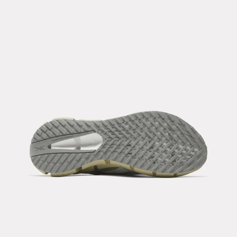 Reebok Footwear Men FloatZig 1 Shoes GREY1/GREY2/CLASSIC BEIGE - Image 4