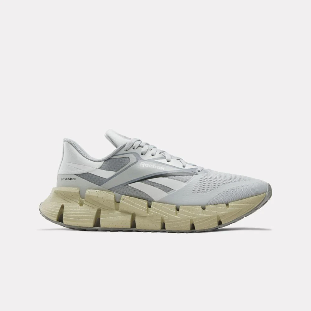 Reebok Footwear Men FloatZig 1 Shoes GREY1/GREY2/CLASSIC BEIGE - Image 6