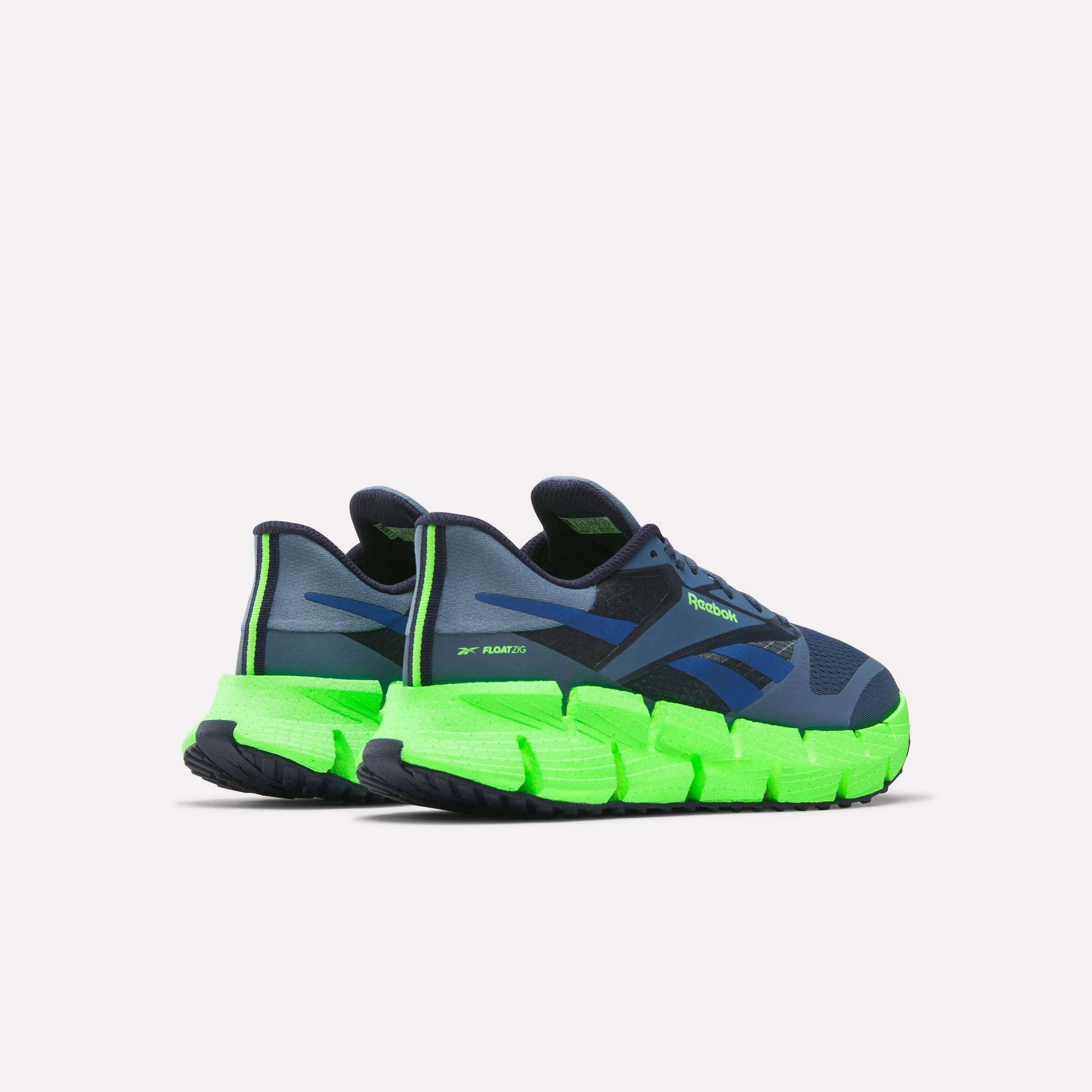 Reebok Footwear Men Floatzig 1 Shoes SHADOW/TWILIGHT BLUE/SOLAR LIM - Image 3