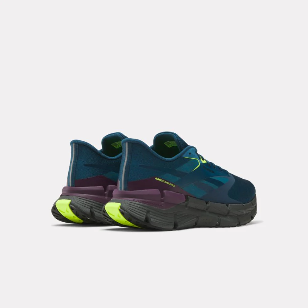Reebok Footwear Men FloatZig Symmetros Running Shoes ESCP BLUE/GREY 6/MIDNIGHT PLUM - Image 3