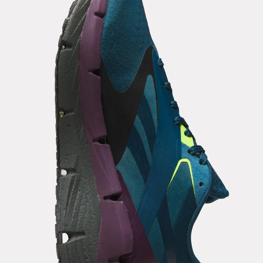 Reebok Footwear Men FloatZig Symmetros Running Shoes ESCP BLUE/GREY 6/MIDNIGHT PLUM - Image 6