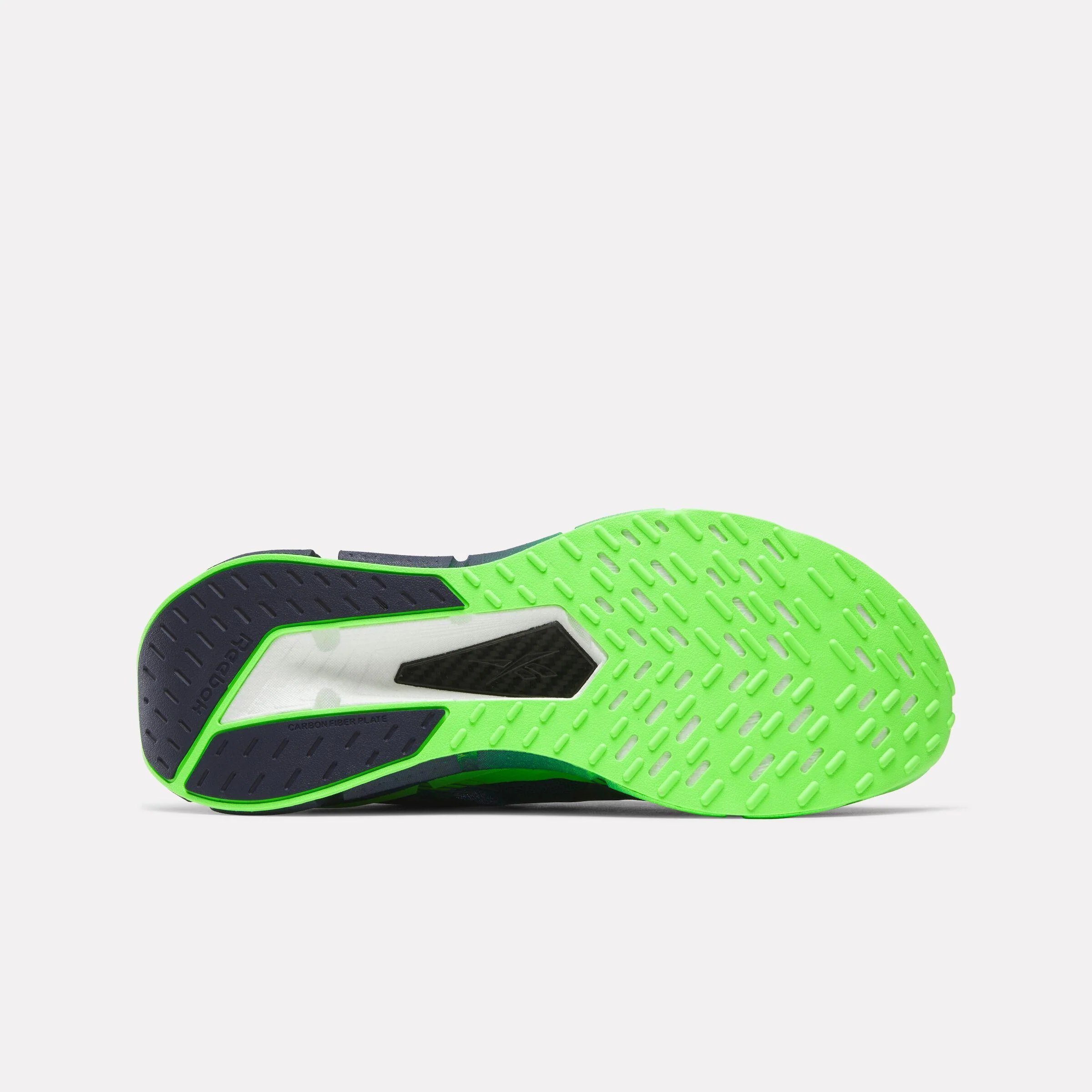 Reebok Footwear Men FloatZig X1 Shoes VECTOR NAVY/SOLAR LIME/TWILIGH - Image 4
