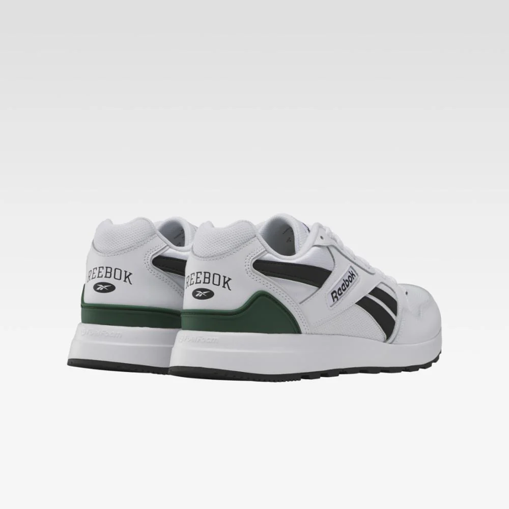 Reebok Footwear Men GL 1000 Shoes FTWWHT/CBLACK/DRKGRN - Image 3