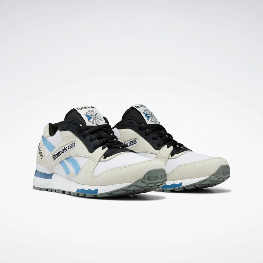 Reebok Footwear Men GL 6000 FTWWHT/CHALK/THEBLU - Image 3