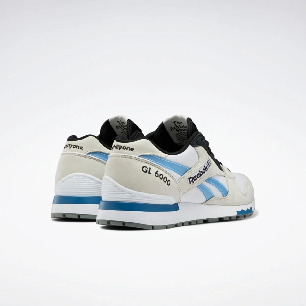 Reebok Footwear Men GL 6000 FTWWHT/CHALK/THEBLU - Image 4