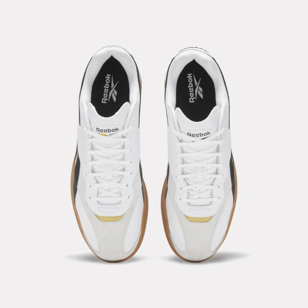 Reebok Footwear Men Hammer Street Shoes WHITE/GOLD/GUM - Image 5