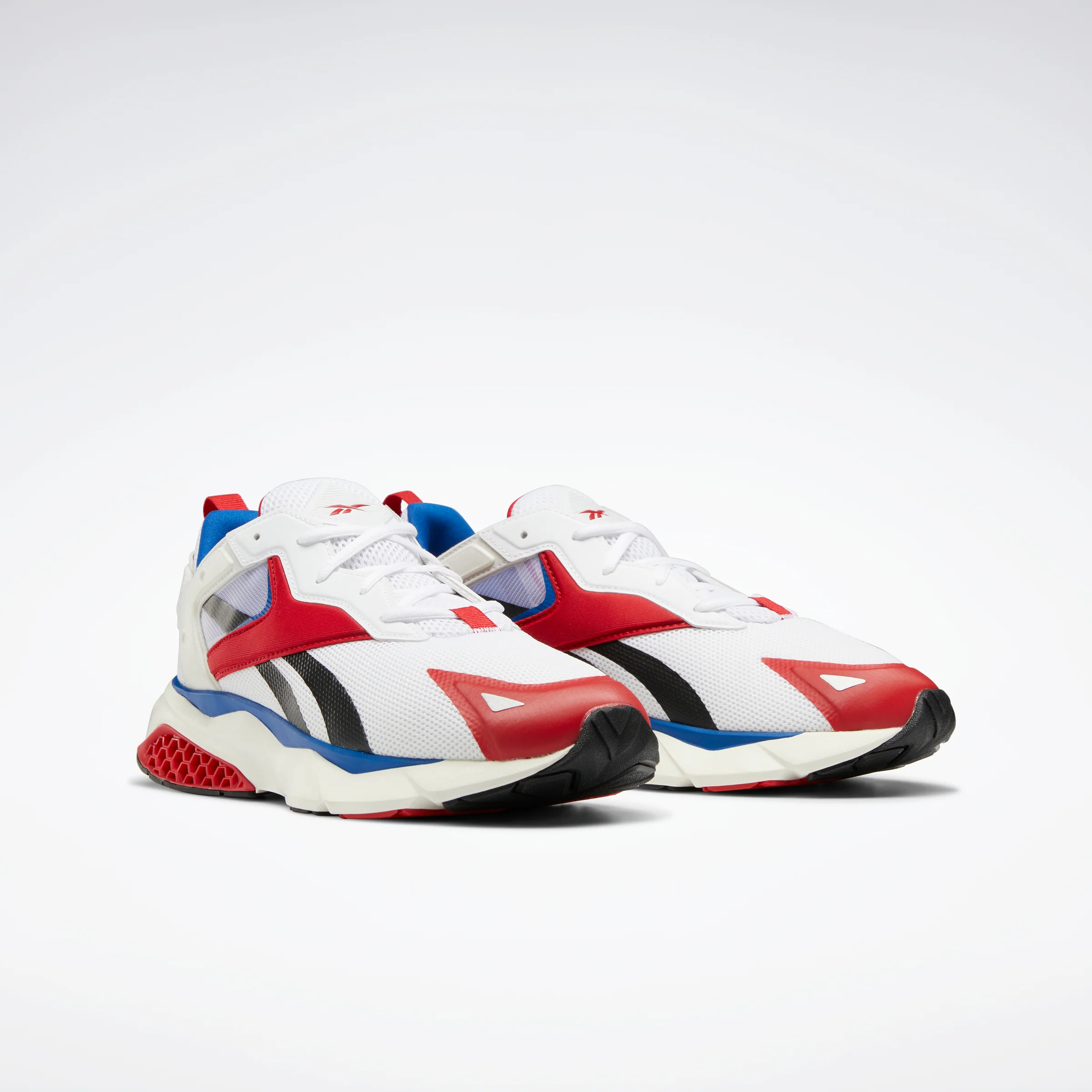 Reebok Footwear Men Hexalite Legacy Shoes Ftwwht/Vecred/Vecblu - Image 3