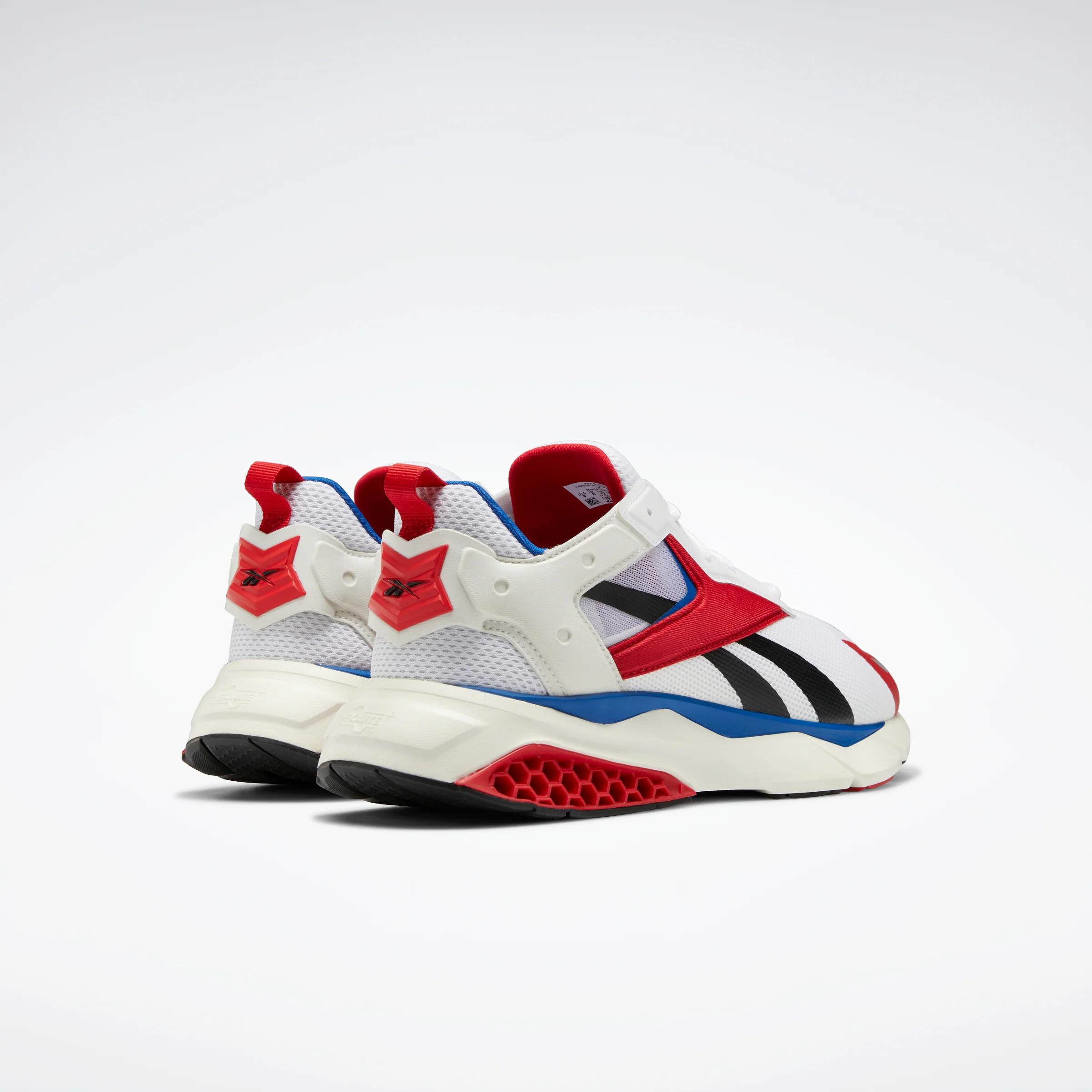 Reebok Footwear Men Hexalite Legacy Shoes Ftwwht/Vecred/Vecblu - Image 4