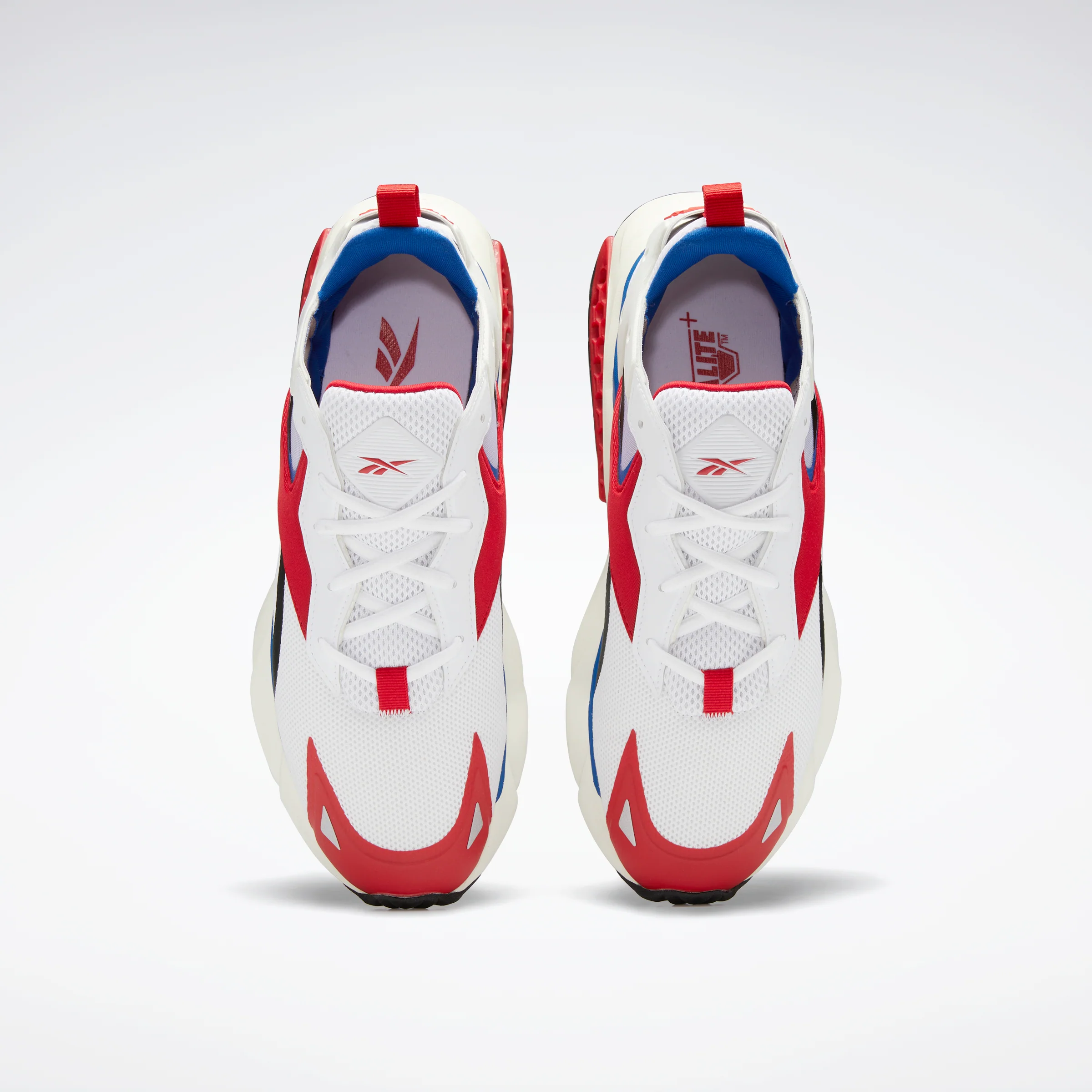 Reebok Footwear Men Hexalite Legacy Shoes Ftwwht/Vecred/Vecblu - Image 6