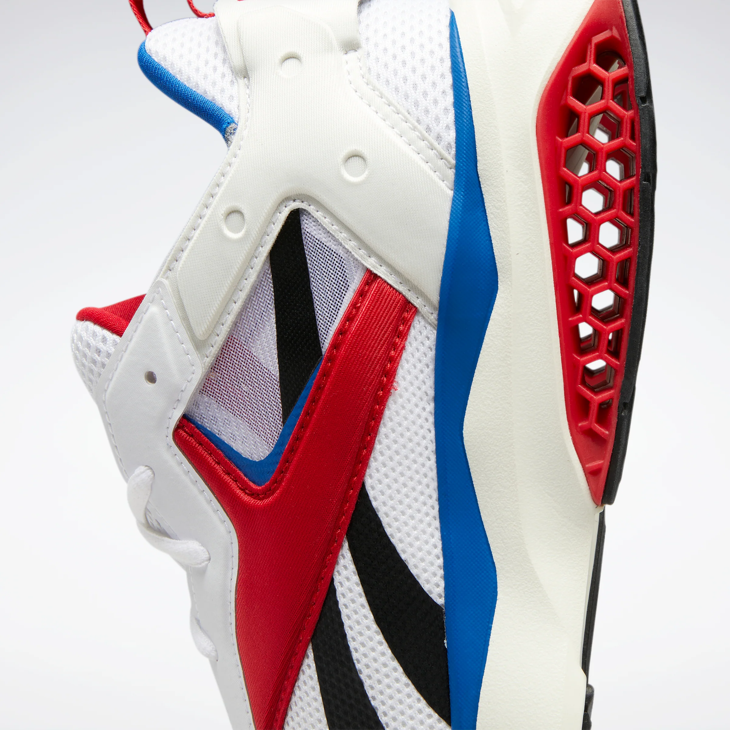 Reebok Footwear Men Hexalite Legacy Shoes Ftwwht/Vecred/Vecblu - Image 9
