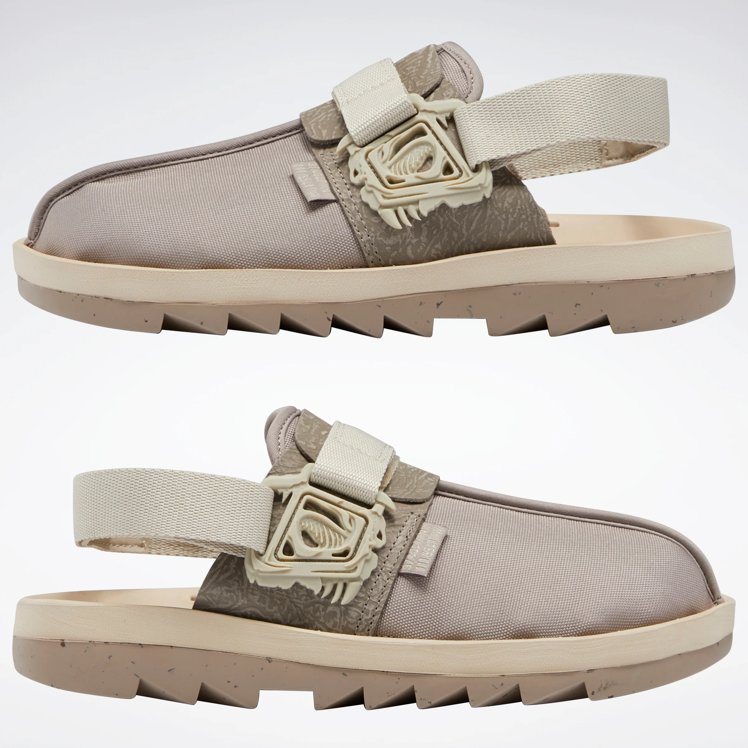 Reebok Footwear Men Jurassic World Beatnik Slides Bougry/Parchm/Oatmea - Image 10
