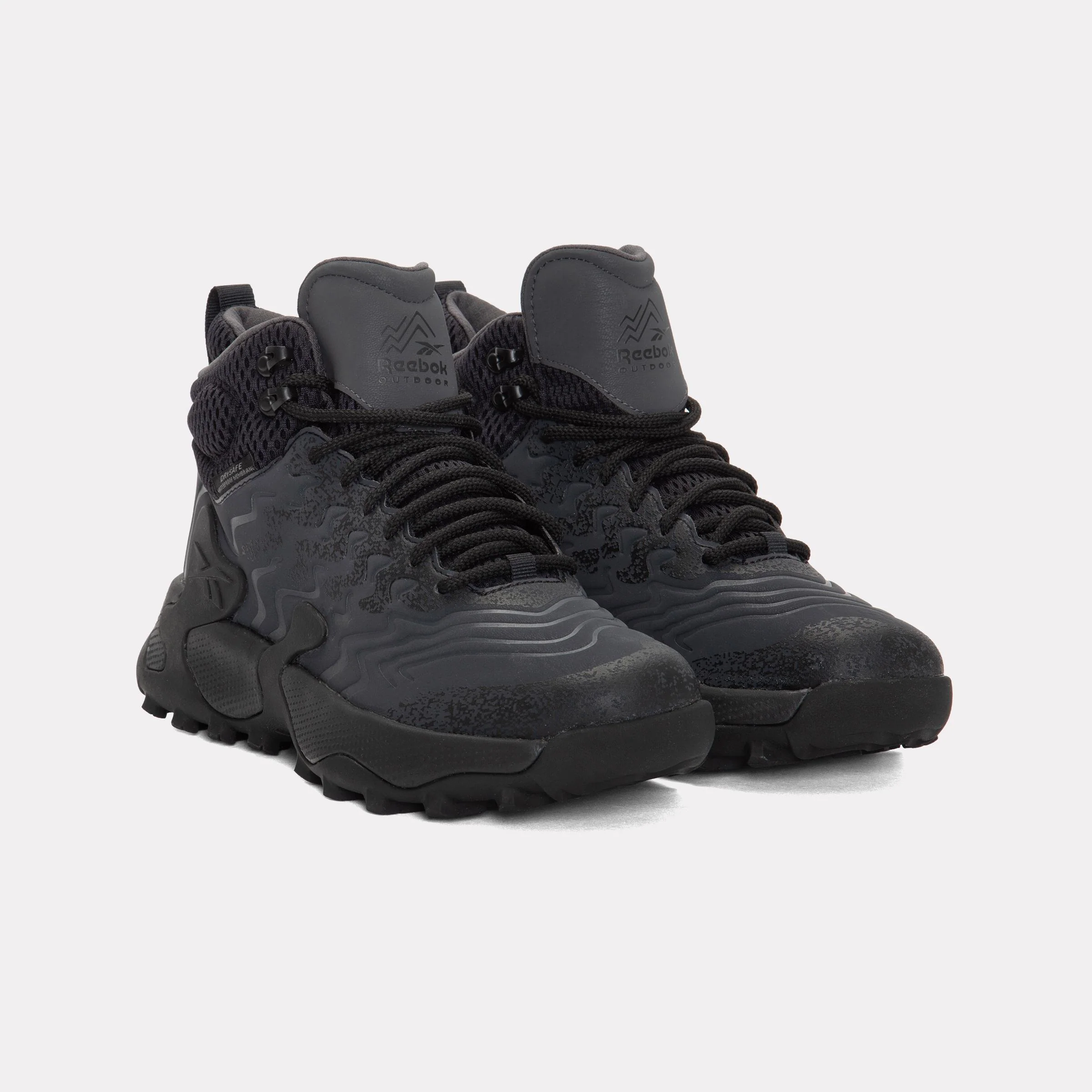 Reebok Footwear Men Kitari DMX Shoes BLACK/WASHED BLACK/GREY 4 - Image 3