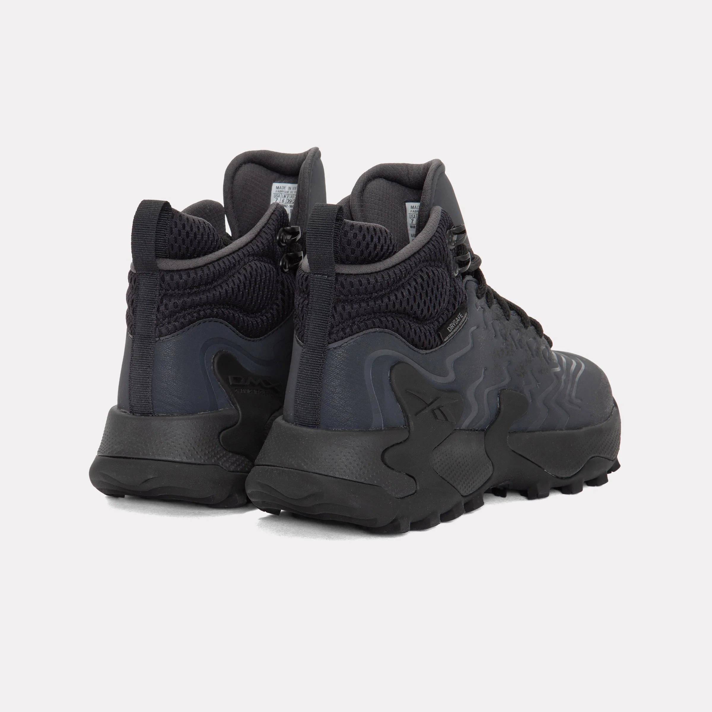 Reebok Footwear Men Kitari DMX Shoes BLACK/WASHED BLACK/GREY 4 - Image 4