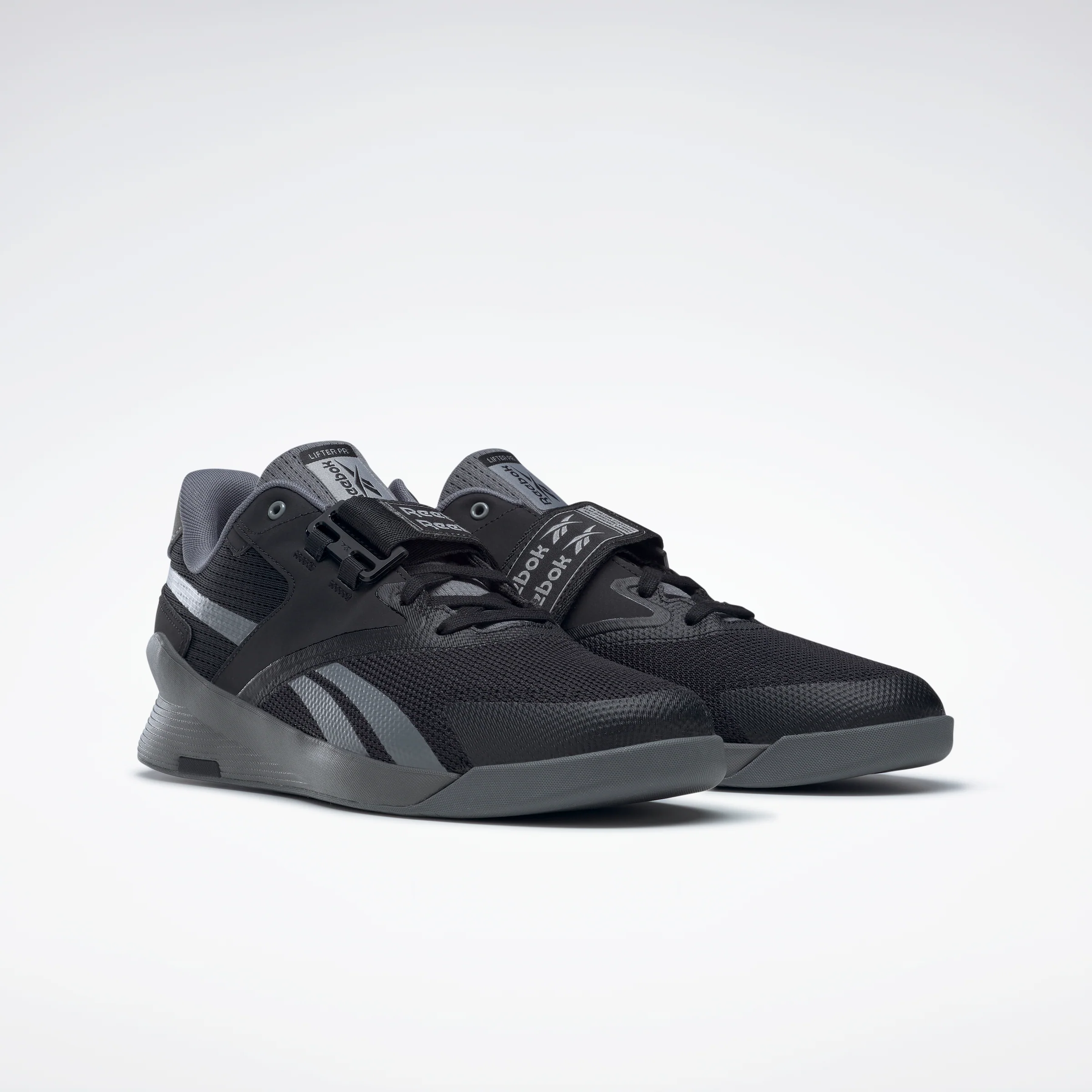 Reebok Footwear Men Lifter Pr Ii Shoes Core Black/Pewter/Pure Grey 6 - Image 3