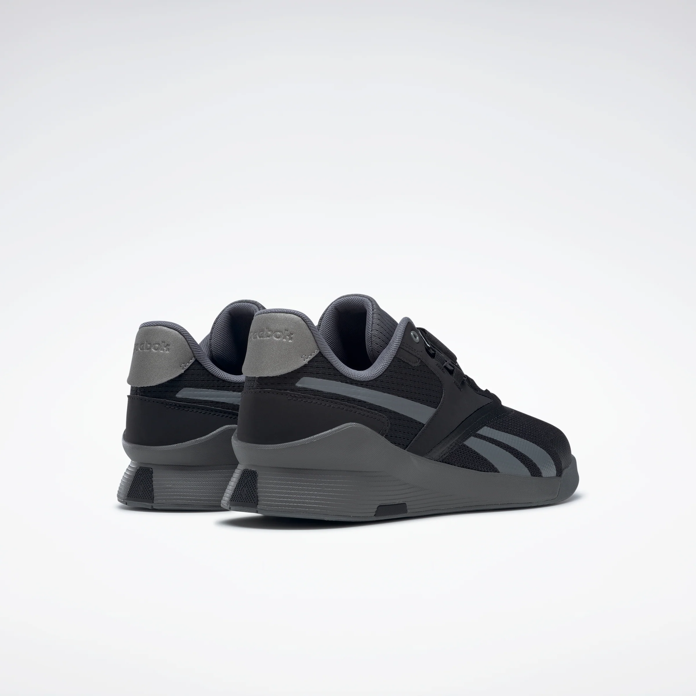 Reebok Footwear Men Lifter Pr Ii Shoes Core Black/Pewter/Pure Grey 6 - Image 4