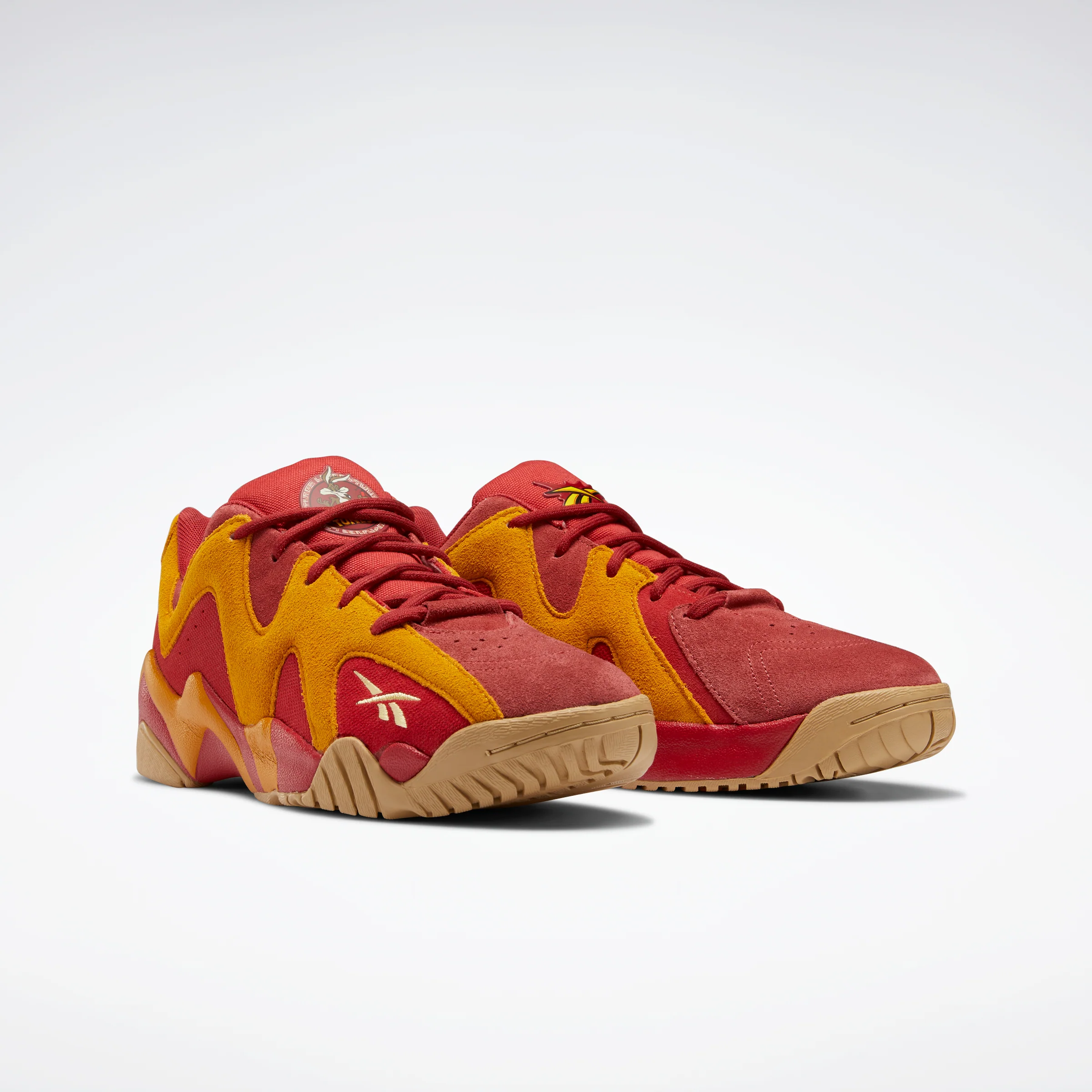 Reebok Footwear Men Looney Tunes Hurrikaze Ii Low Shoes Marred/Brgoch/Rebred - Image 3