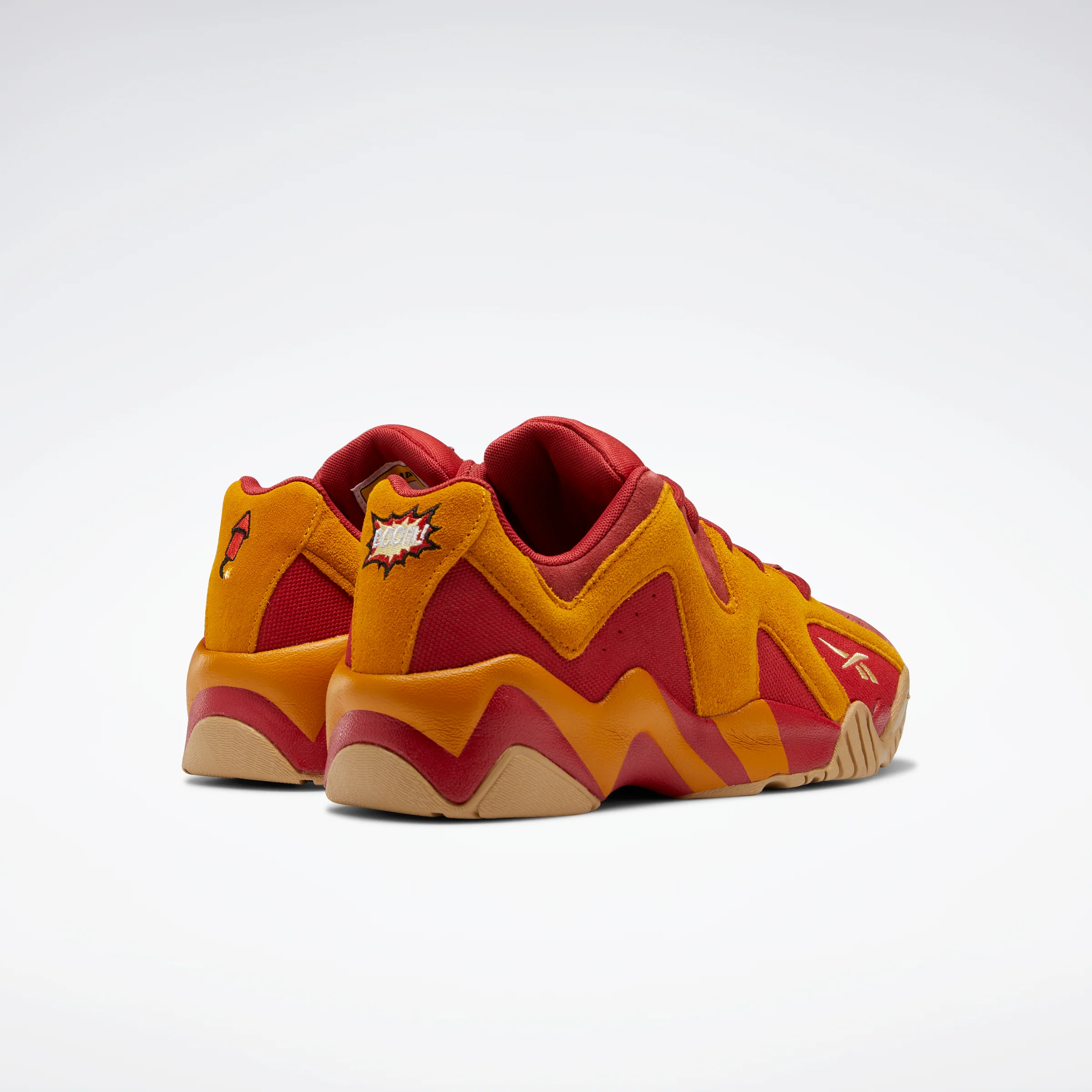 Reebok Footwear Men Looney Tunes Hurrikaze Ii Low Shoes Marred/Brgoch/Rebred - Image 4
