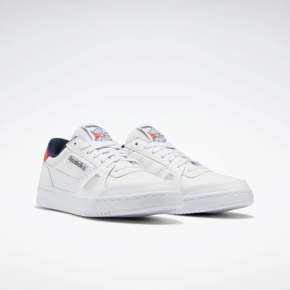 Reebok Footwear Men LT COURT FTWWHT/VECNAV/VECRED - Image 3