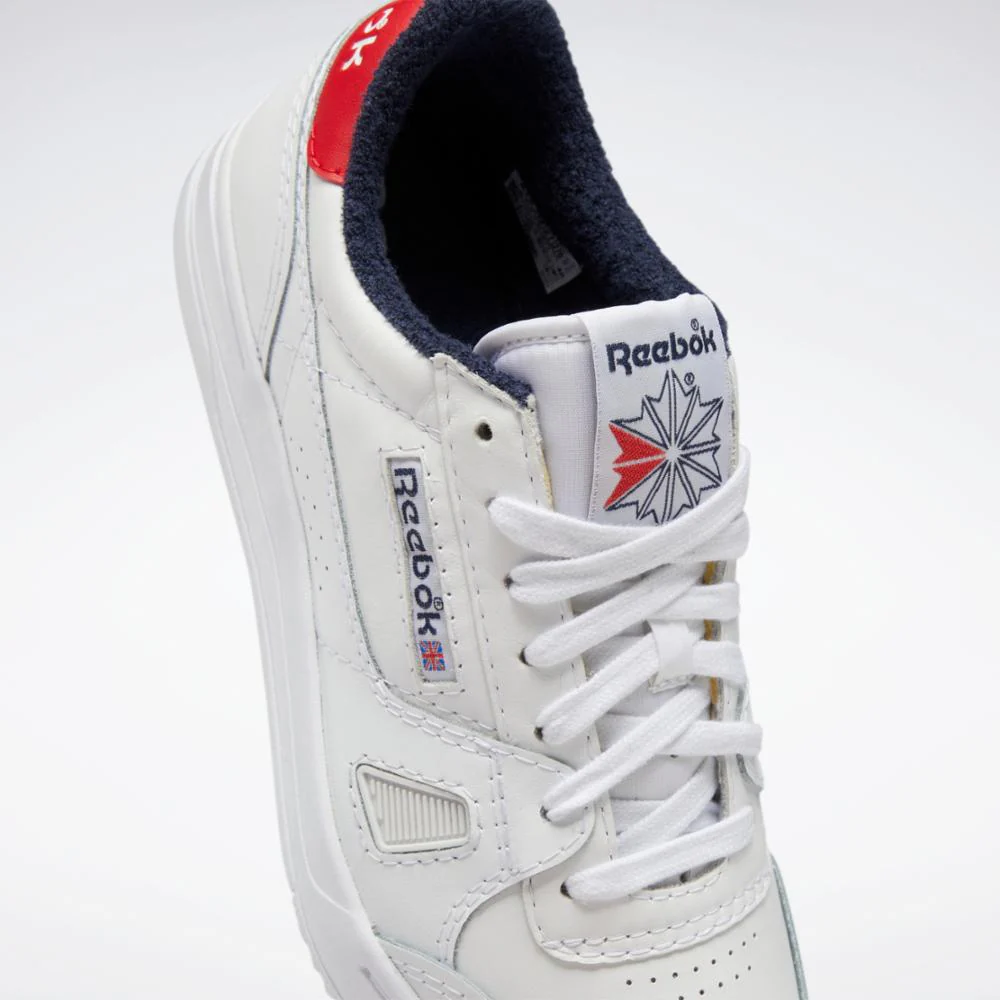 Reebok Footwear Men LT COURT FTWWHT/VECNAV/VECRED - Image 7