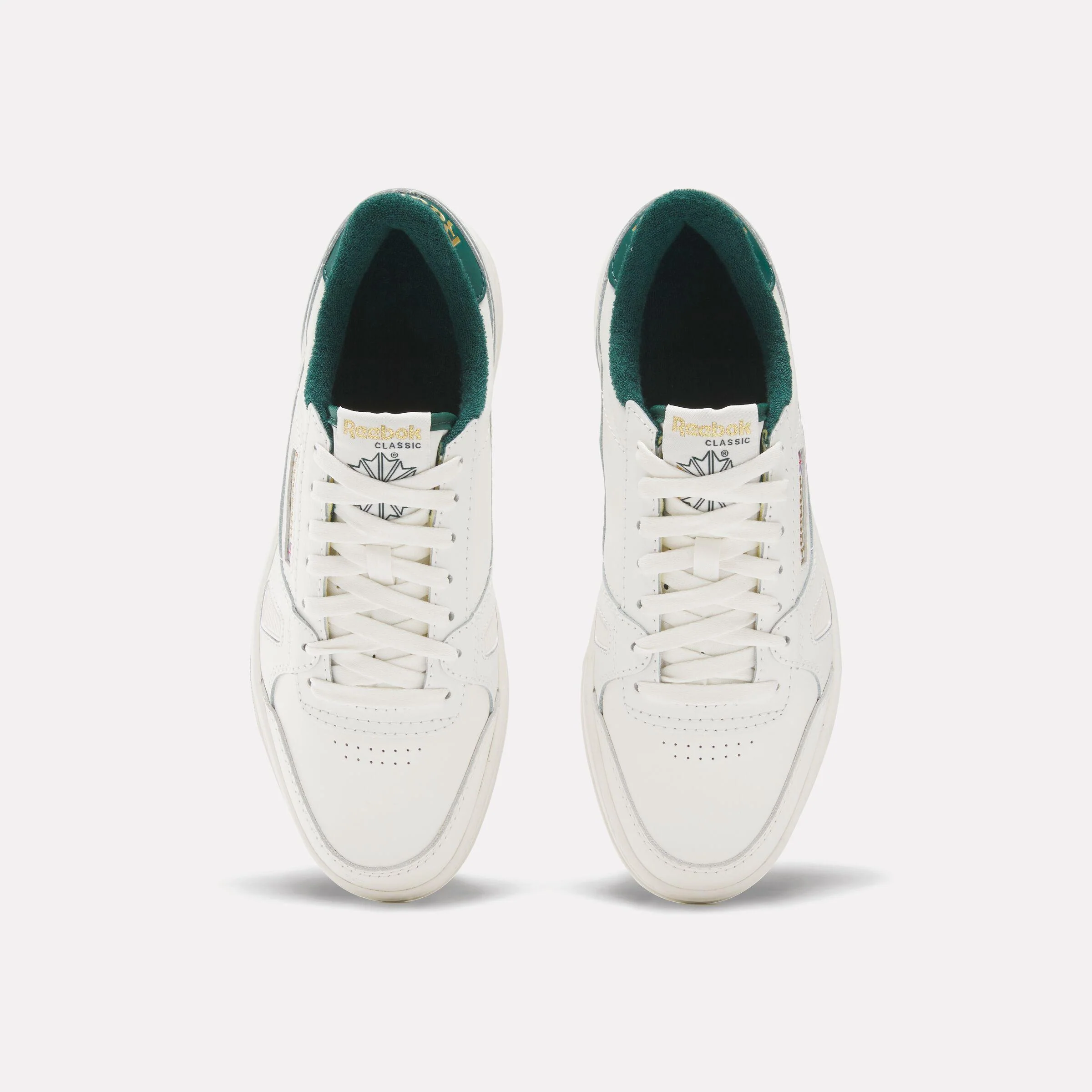 Reebok Footwear Men LT Court Shoes CHALK/VINTAGECHALK/CLGTGREEN - Image 5