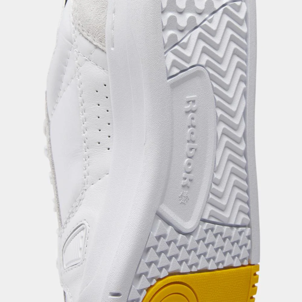 Reebok Footwear Men LT Court Shoes FTWR WHT/BLK/TEAM YELLOW - Image 7