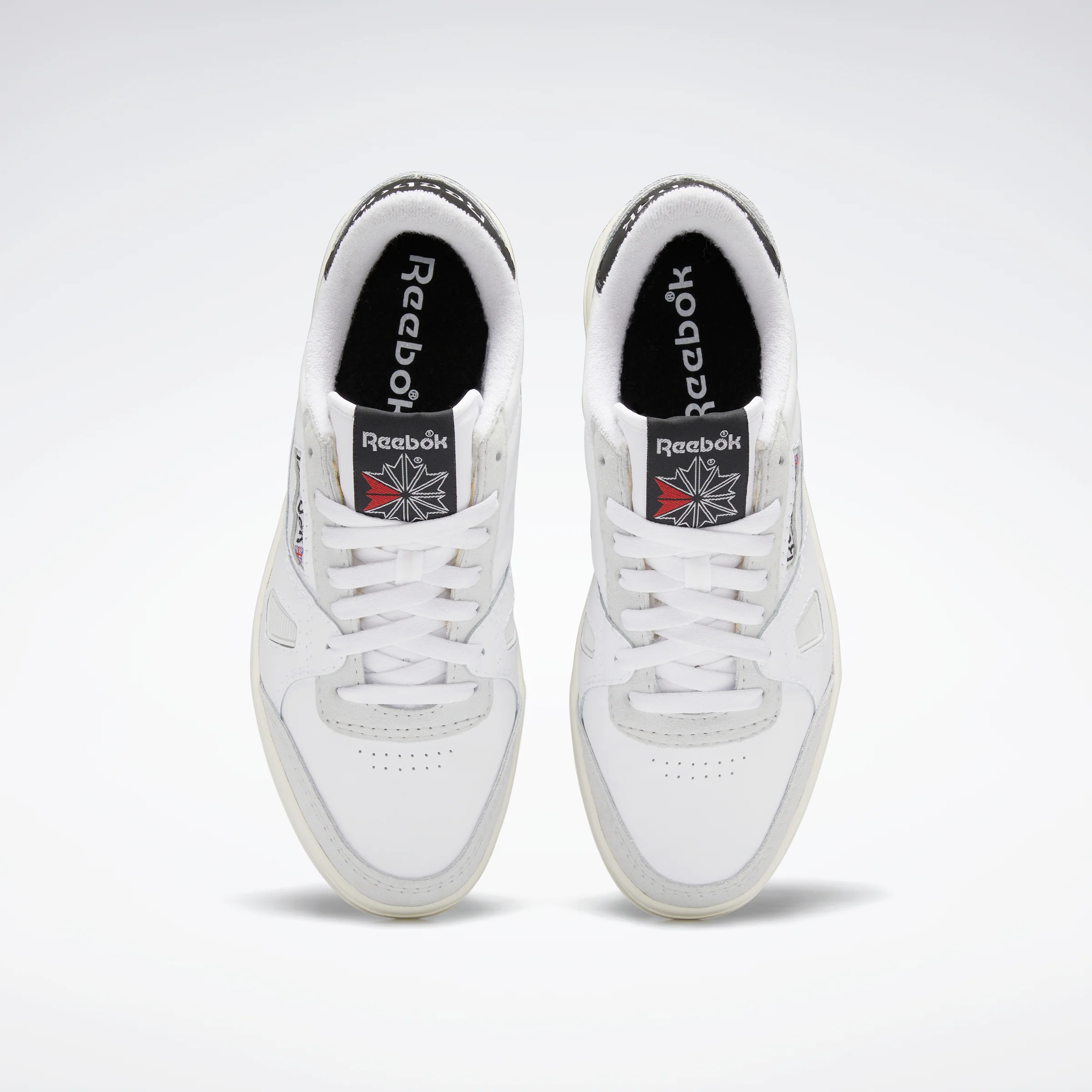 Reebok Footwear Men Lt Court Shoes Ftwwht/Cblack/Pugry2 - Image 6
