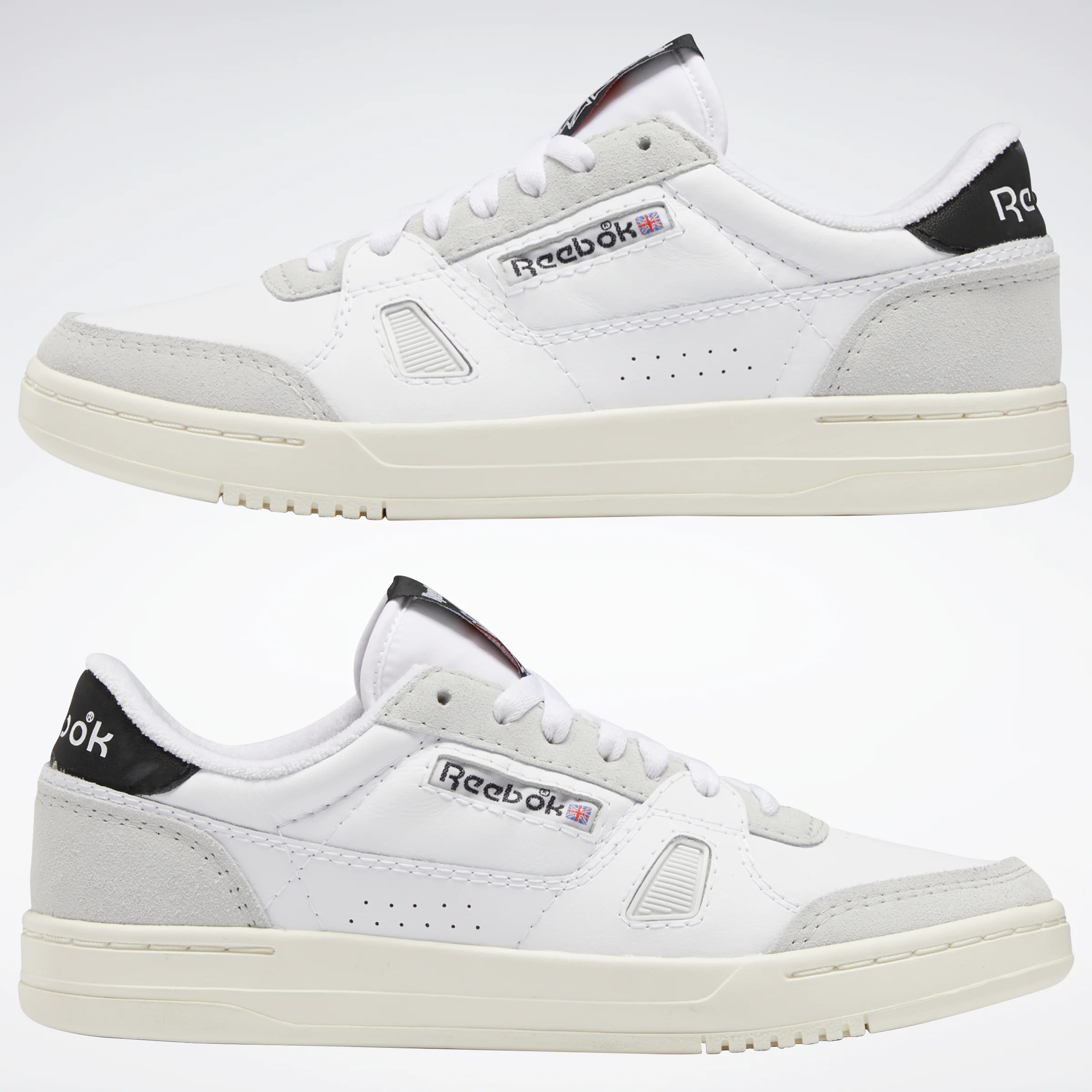 Reebok Footwear Men Lt Court Shoes Ftwwht/Cblack/Pugry2 - Image 9