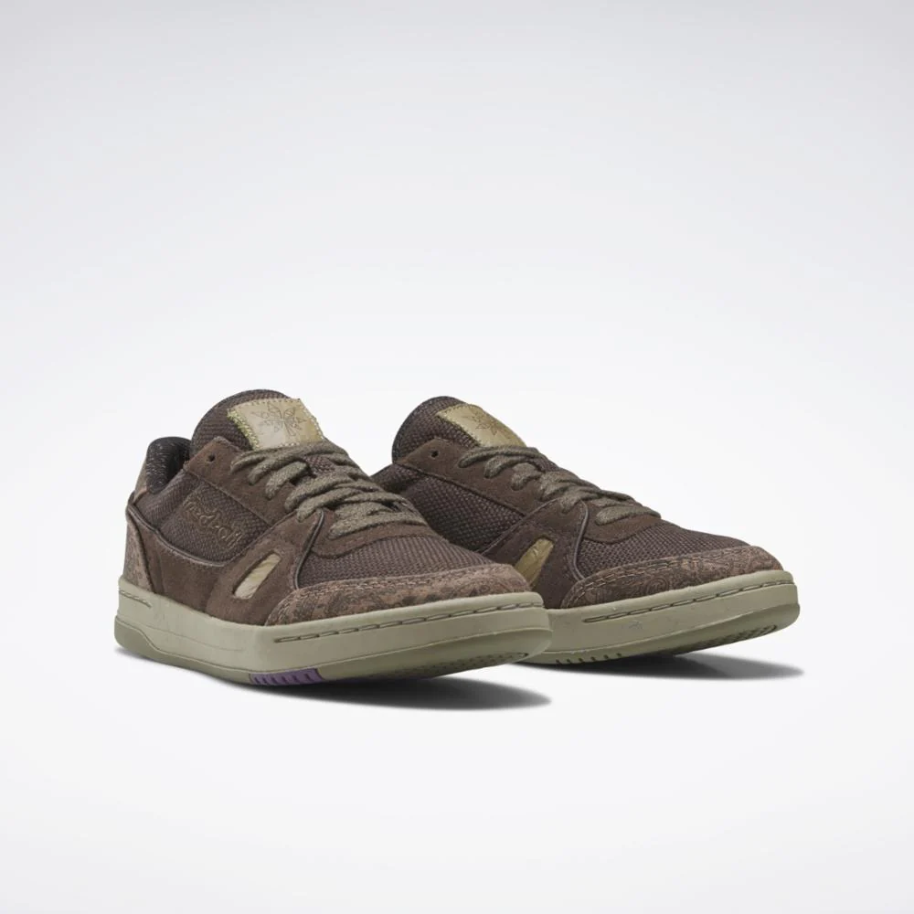 Reebok Footwear Men LT Court Shoes GRIZZLY BROWN/CINNAMON STICK/S - Image 3