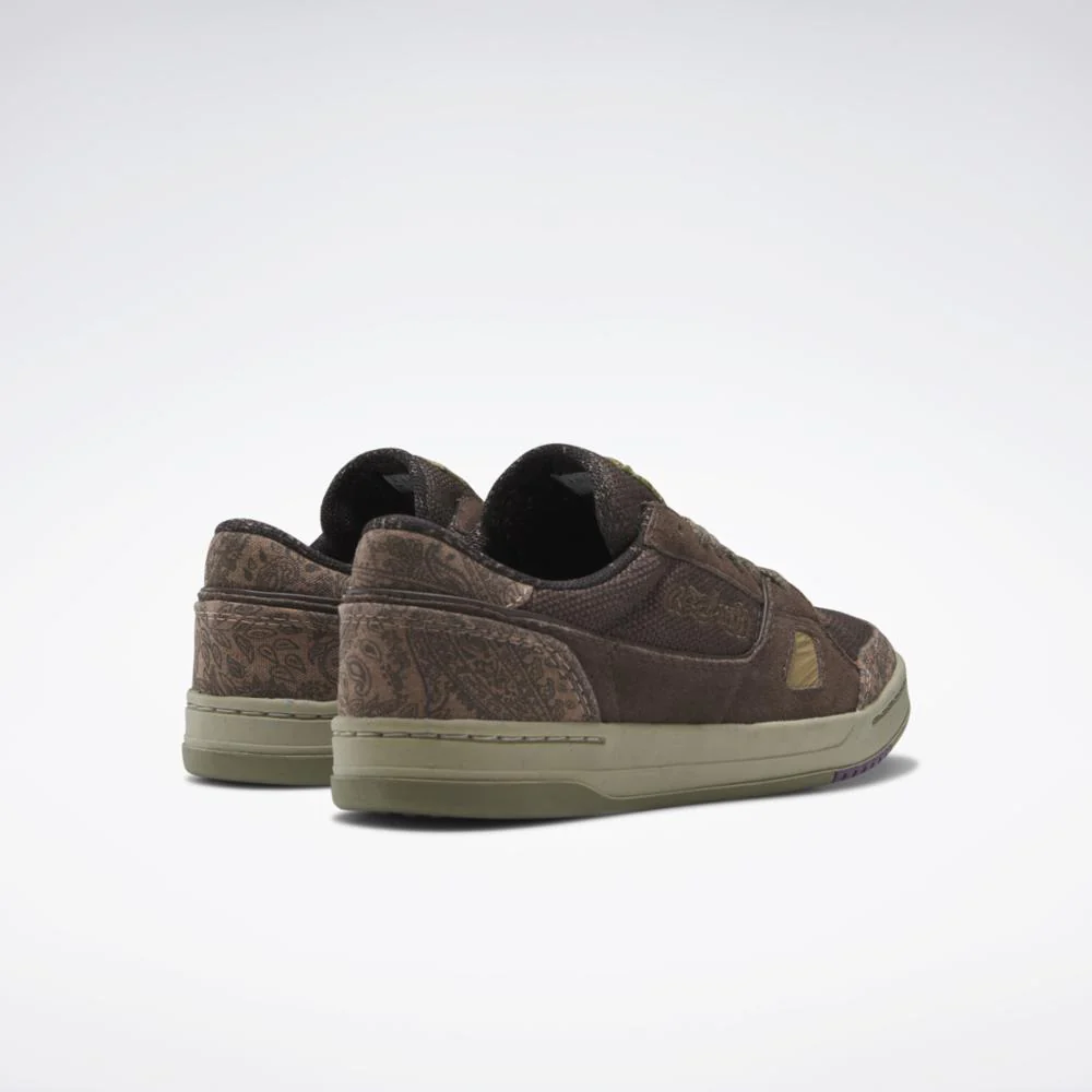 Reebok Footwear Men LT Court Shoes GRIZZLY BROWN/CINNAMON STICK/S - Image 4