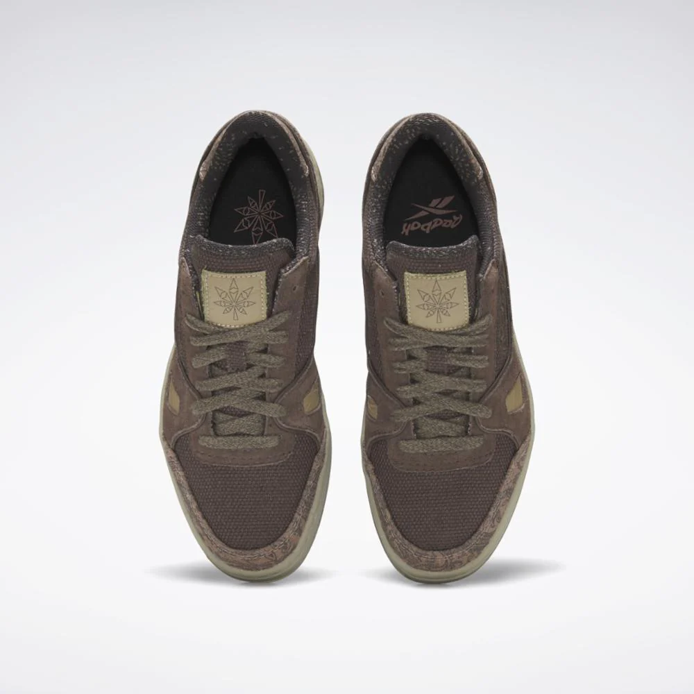Reebok Footwear Men LT Court Shoes GRIZZLY BROWN/CINNAMON STICK/S - Image 6