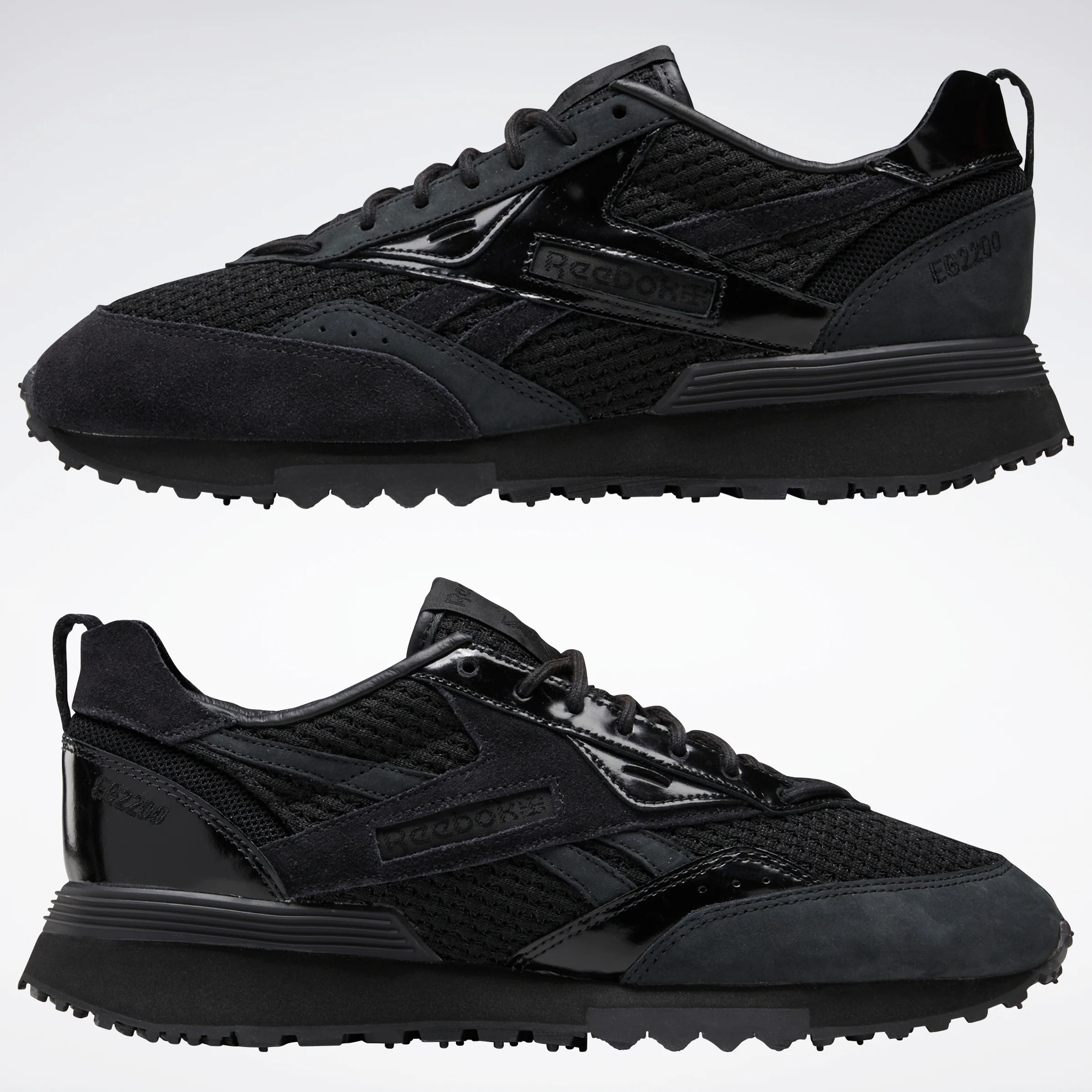 Reebok Footwear Men Lx2200 Shoes Core Black/Core Black/Cold Gre - Image 9