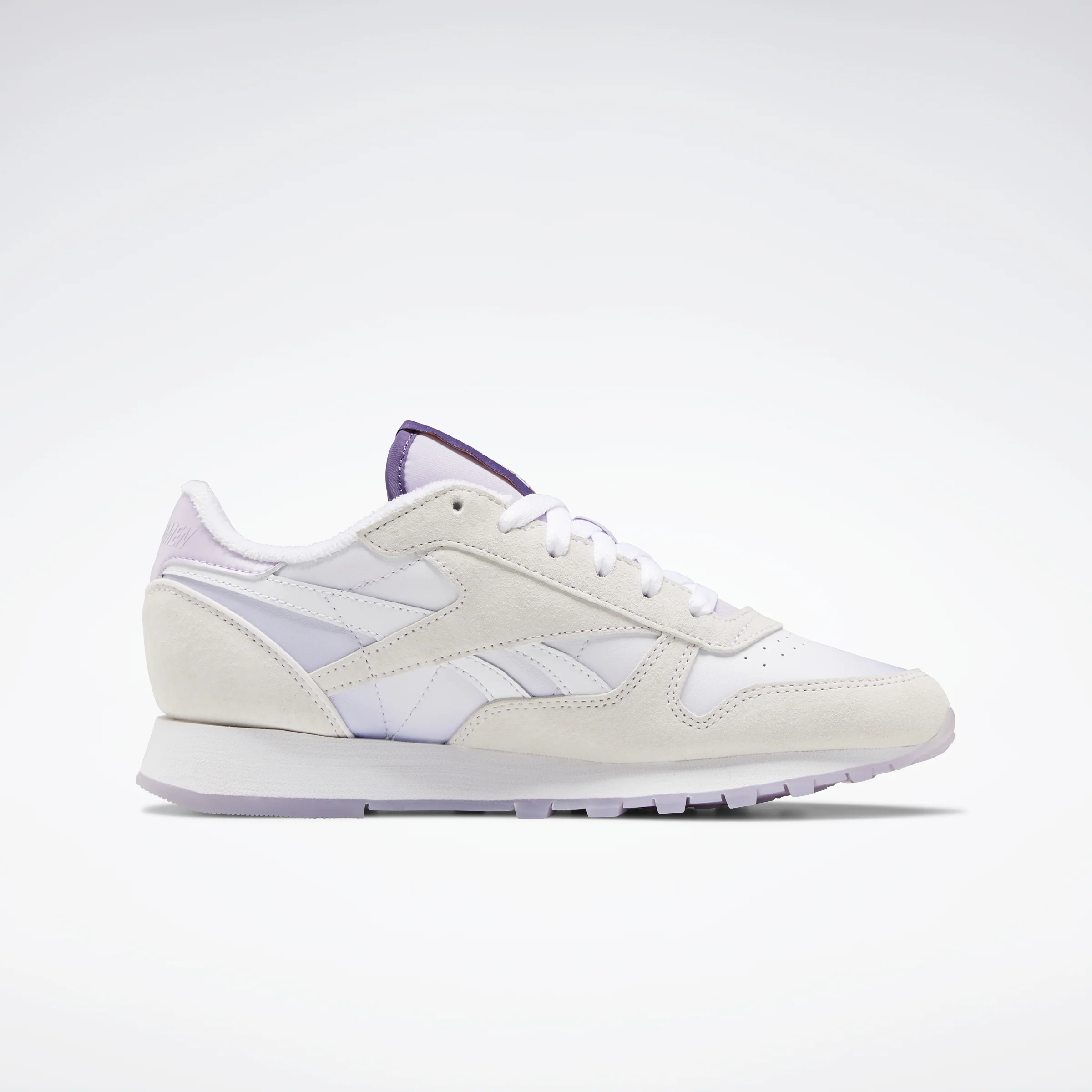 Reebok Footwear Men Madwomen Classic Leather Shoes Ftwwht/Ftwwht/Puroas - Image 2