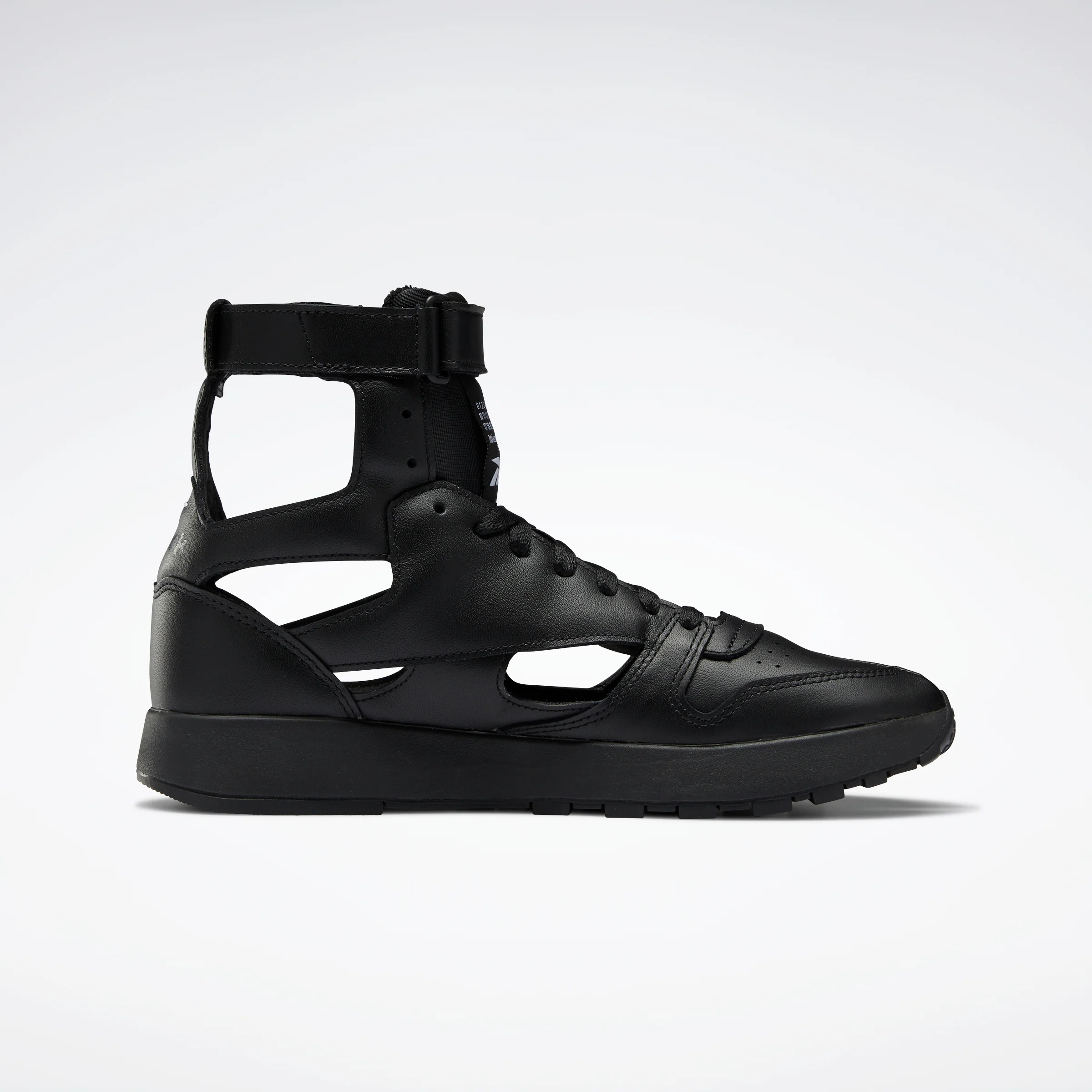 Reebok Footwear Men Maison Margiela Classic Leather Tabi High Shoes Black/White/Black - Image 2